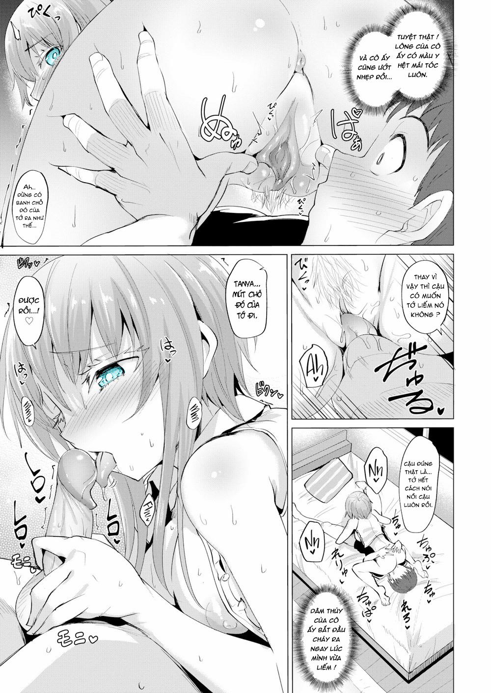 HentaiVN.net - Ảnh 7 - Đôi Mắt Xanh Và Những Cây Kẹo Dâu Tây Ngọt Ngào [Blue Eyes and Candied Strawberries] - Oneshot