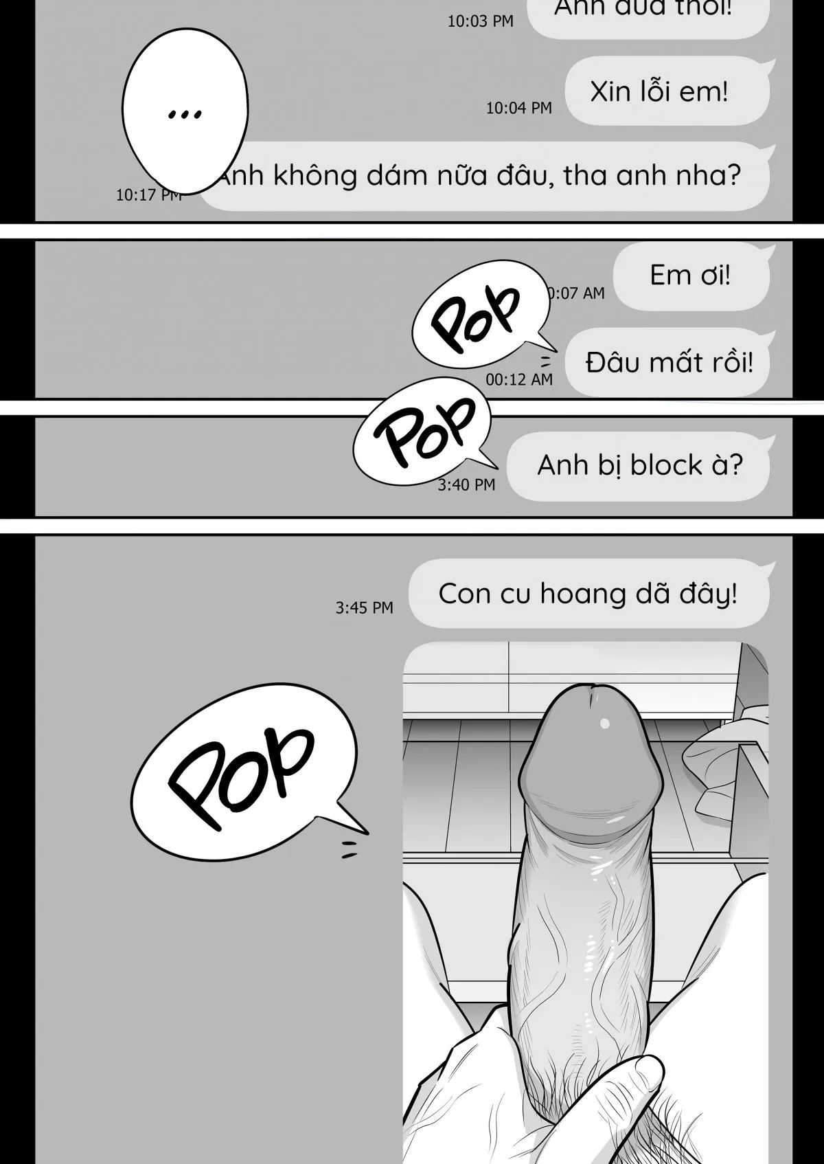 HentaiVN.net - Ảnh 10 - Lướt Tinder, Tôi chịch luôn vợ người ta. - Oneshot [Không che]