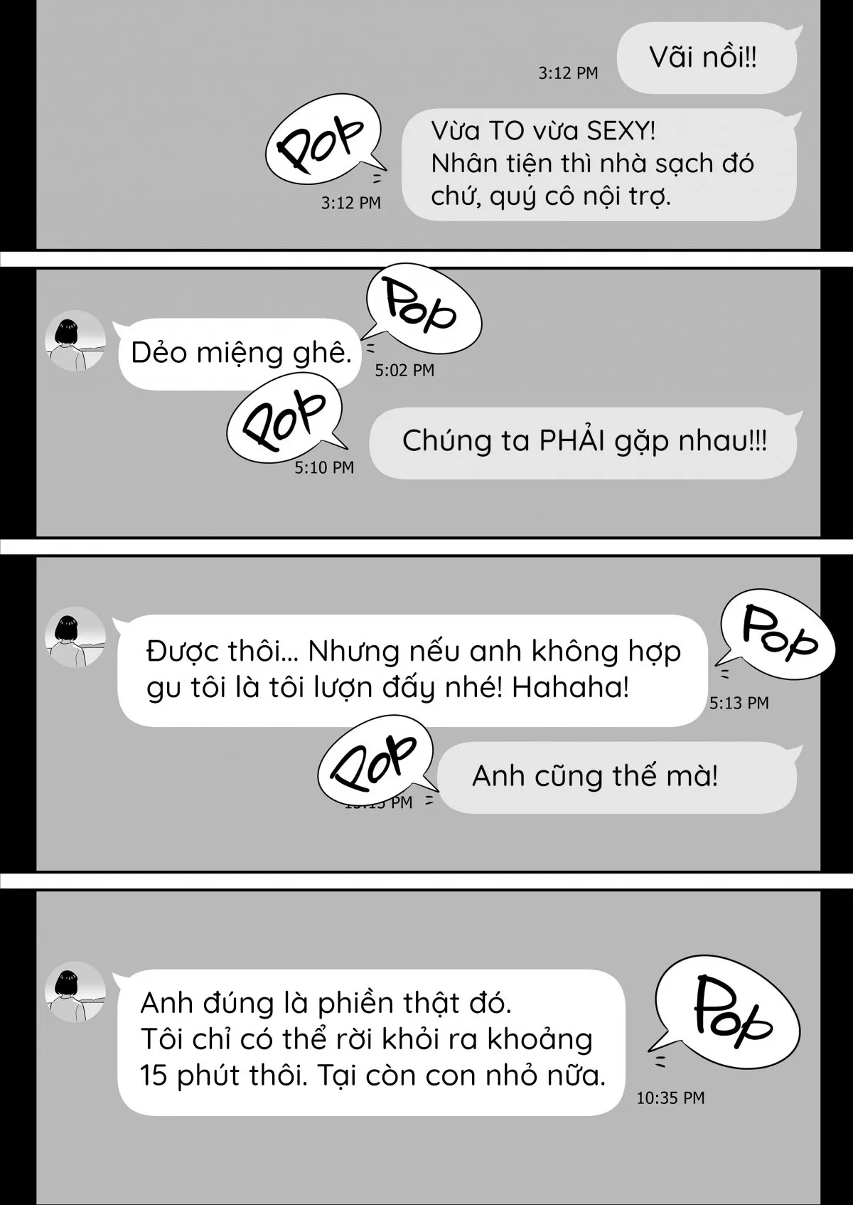 HentaiVN.net - Ảnh 13 - Lướt Tinder, Tôi chịch luôn vợ người ta. - Oneshot [Không che]