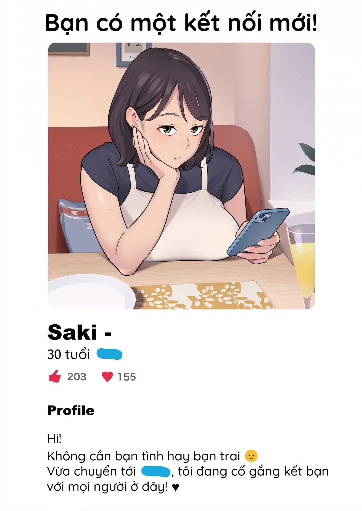 HentaiVN.net - Ảnh 4 - Lướt Tinder, Tôi chịch luôn vợ người ta. - Oneshot [Không che]