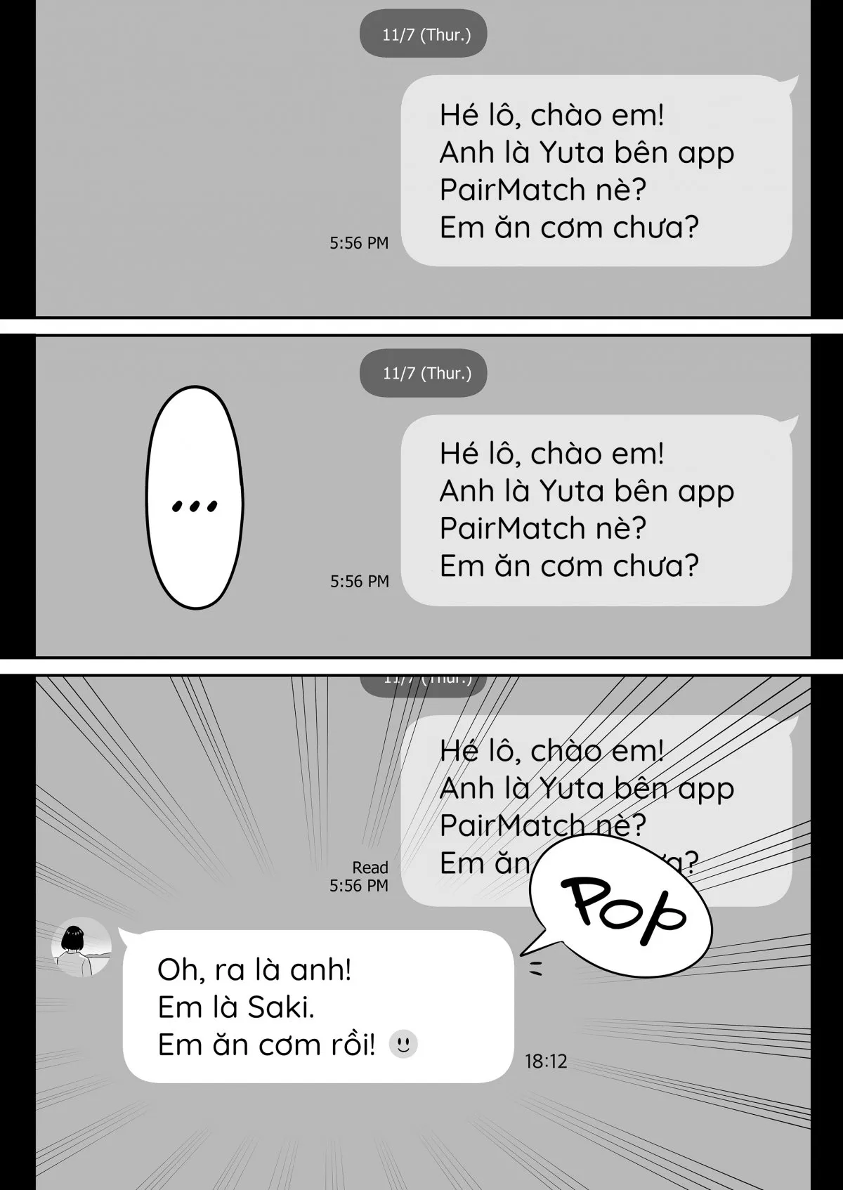 HentaiVN.net - Ảnh 6 - Lướt Tinder, Tôi chịch luôn vợ người ta. - Oneshot [Không che]