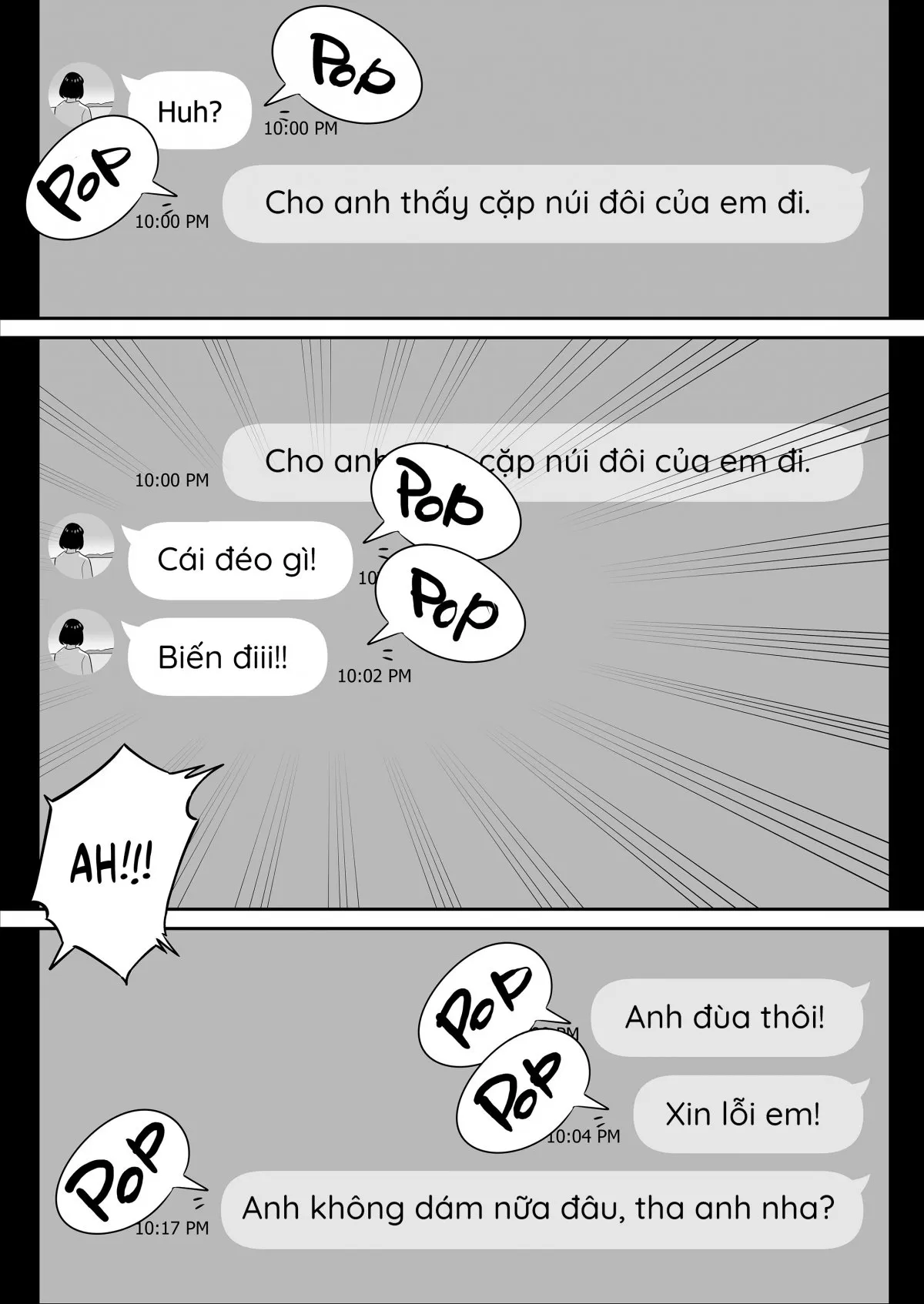 HentaiVN.net - Ảnh 9 - Lướt Tinder, Tôi chịch luôn vợ người ta. - Oneshot [Không che]