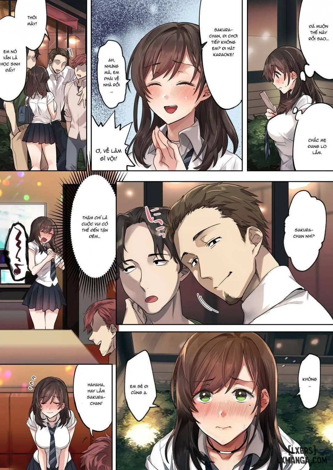 HentaiVN.net - Ảnh 7 - Ngốc ngếch hay ngu ngốc? [Hajimete no Gakusei Beit Shinjiteita Tenchou ni Datsu Shojo Sareta Tokai o Shiranai Gakusei] - Oneshot
