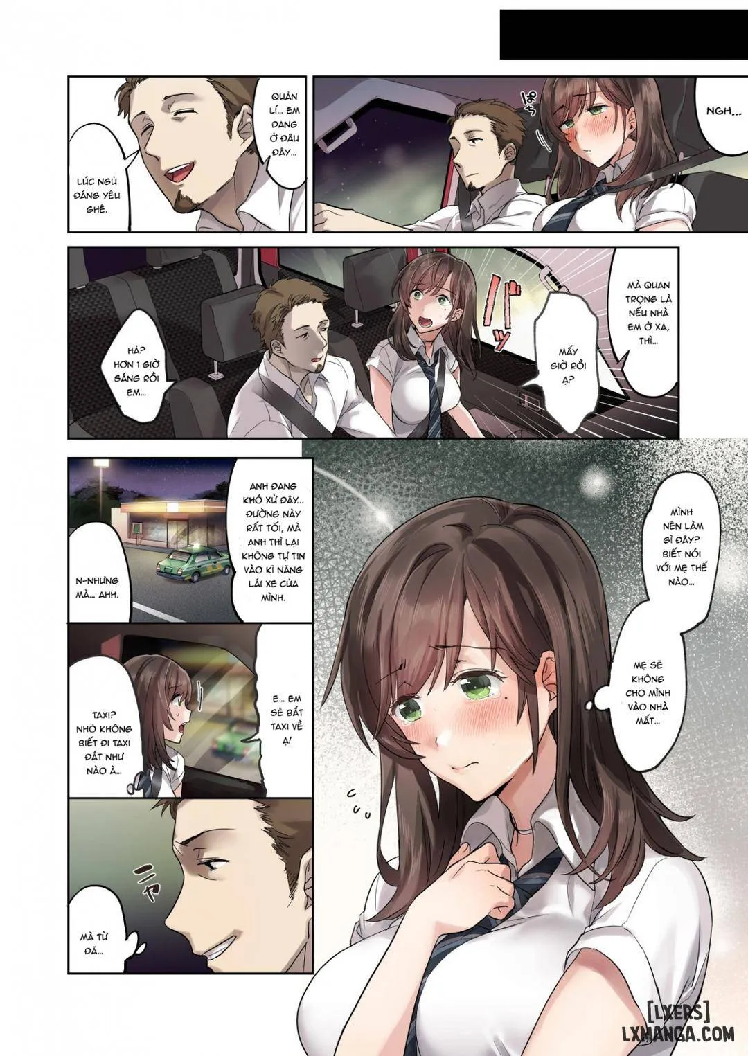 HentaiVN.net - Ảnh 9 - Ngốc ngếch hay ngu ngốc? [Hajimete no Gakusei Beit Shinjiteita Tenchou ni Datsu Shojo Sareta Tokai o Shiranai Gakusei] - Oneshot