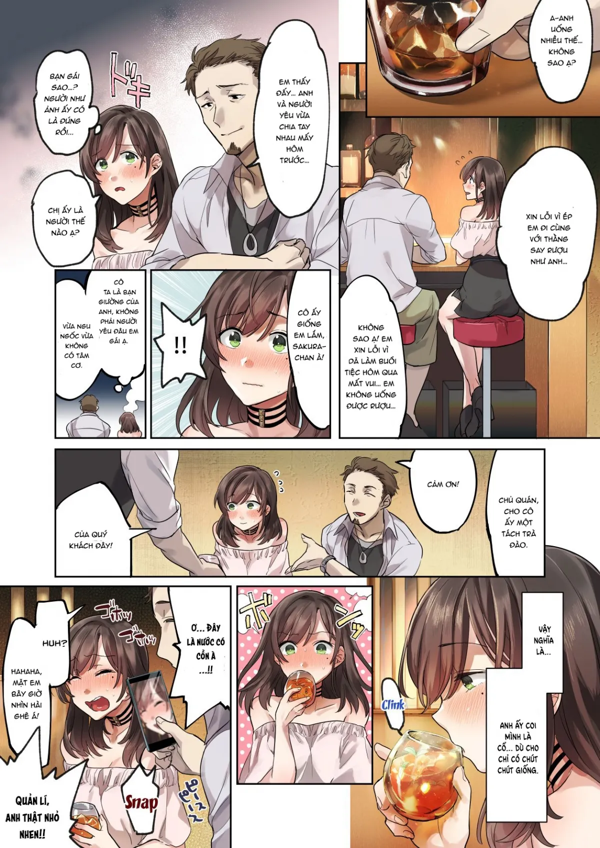 HentaiVN.net - Ảnh 15 - Ngốc ngếch hay ngu ngốc? [Hajimete no Gakusei Beit Shinjiteita Tenchou ni Datsu Shojo Sareta Tokai o Shiranai Gakusei] - Đừng bao giờ đặt niềm tin vào người lạ