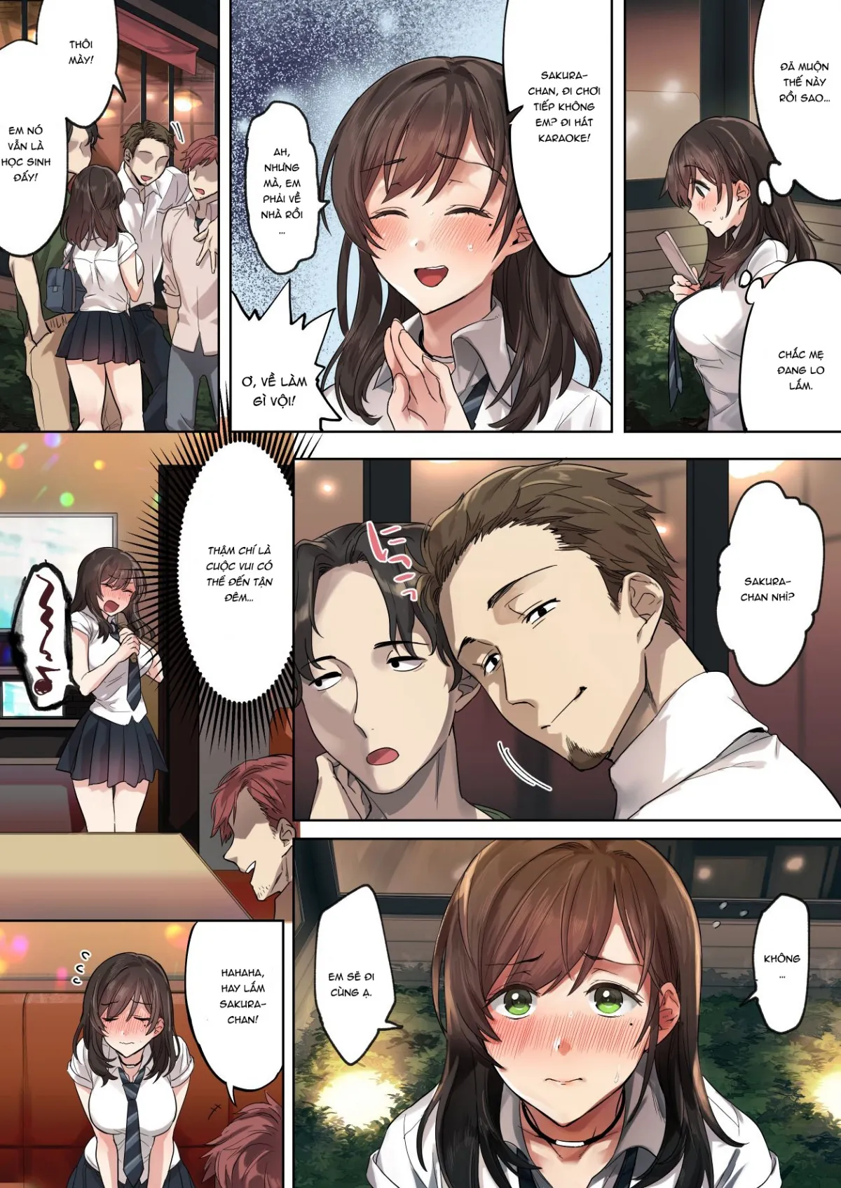 HentaiVN.net - Ảnh 7 - Ngốc ngếch hay ngu ngốc? [Hajimete no Gakusei Beit Shinjiteita Tenchou ni Datsu Shojo Sareta Tokai o Shiranai Gakusei] - Đừng bao giờ đặt niềm tin vào người lạ