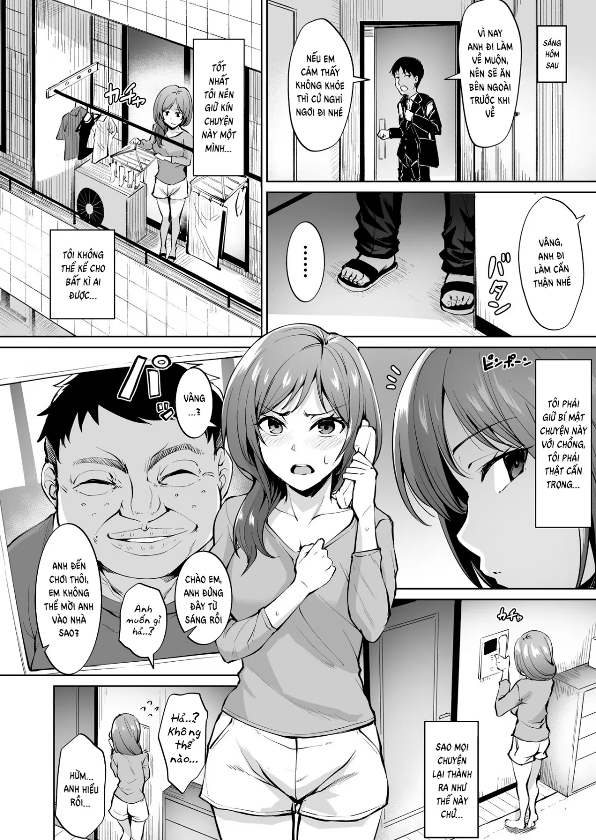 HentaiVN.net - Ảnh 13 - Ashikase ~Hitozuma wa Itsumo Choukyou Sareru Unmei ni~ - Oneshot