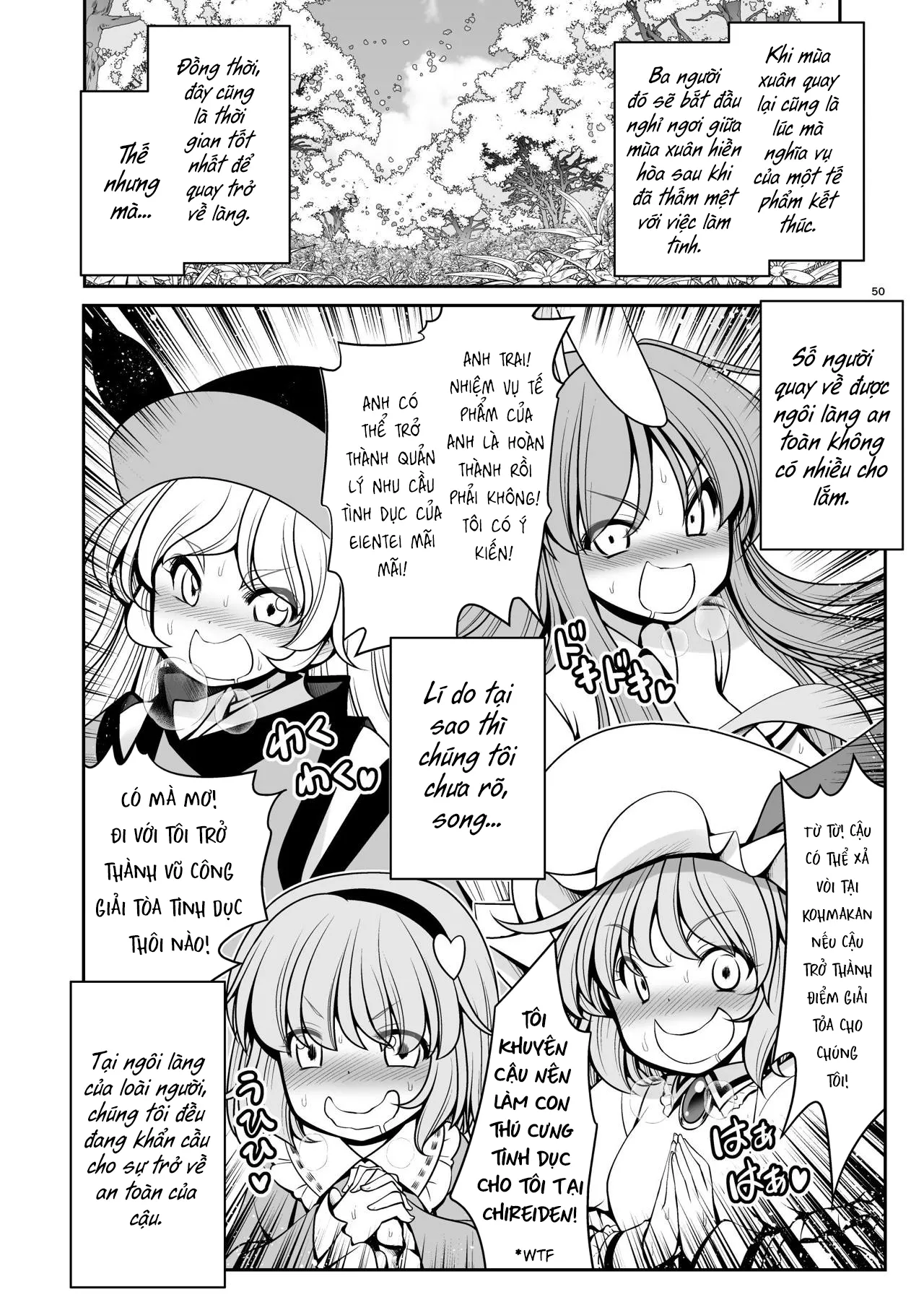 HentaiVN.net - Ảnh 50 - Touhou ngoại truyện - Hồ Sương mù - Oneshot