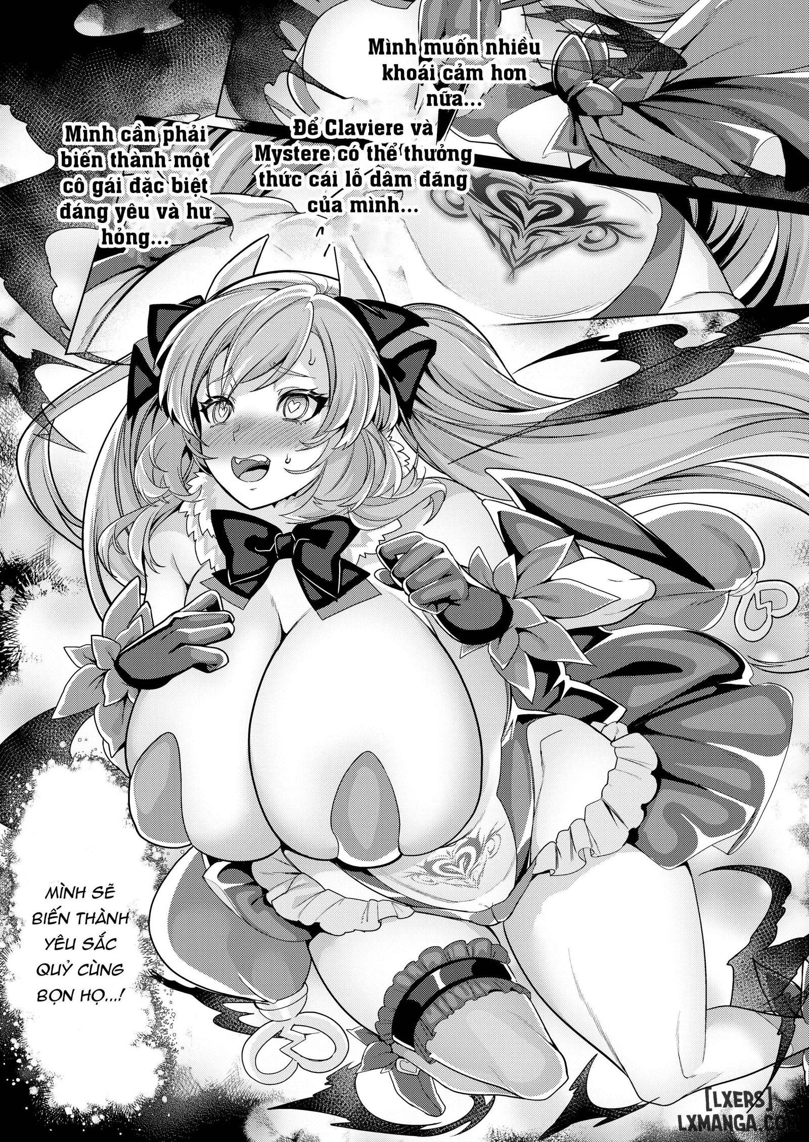 HentaiVN.net - Ảnh 42 - Gender Bending Magical Girl vs Lesbian Succubi - Oneshot