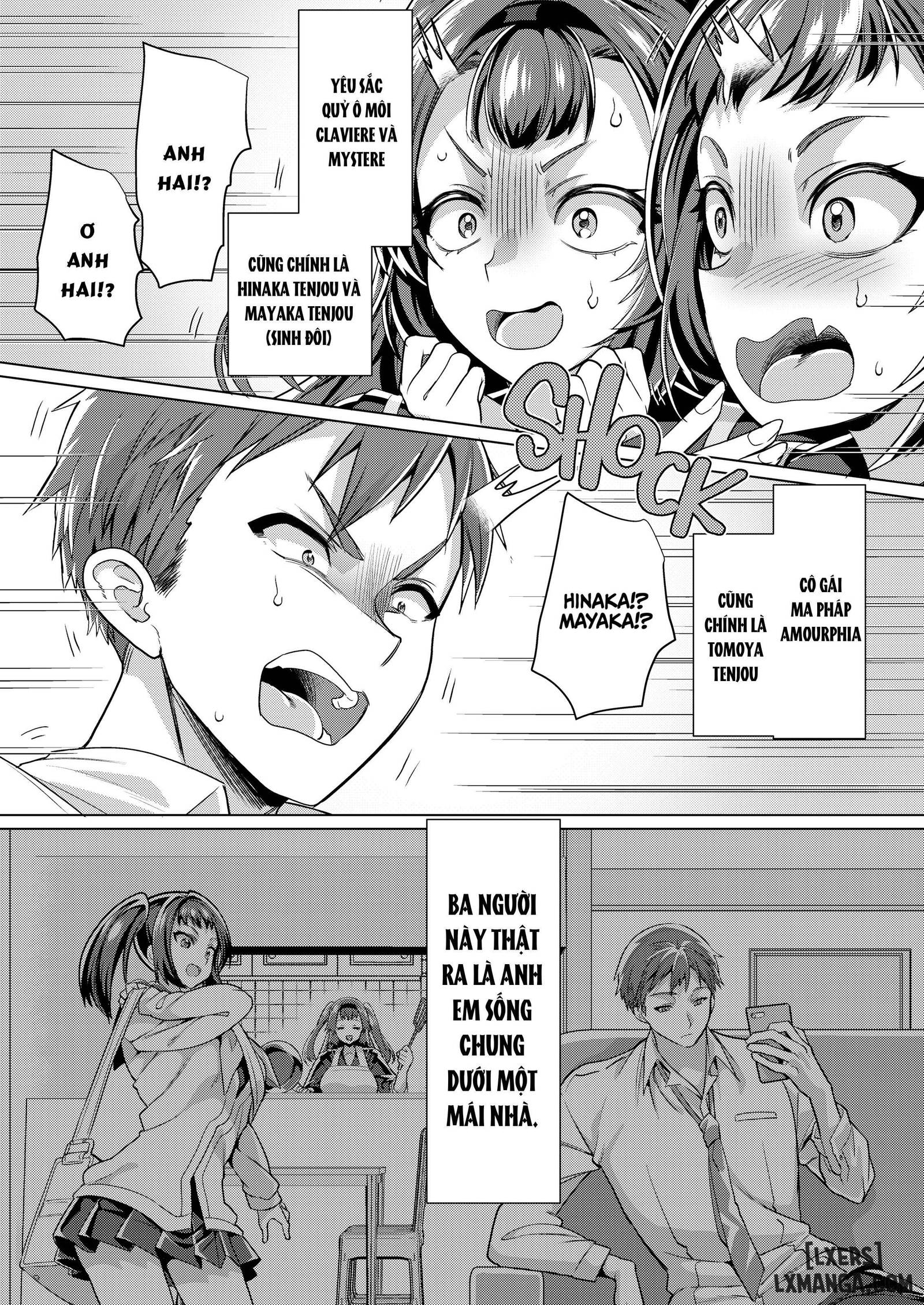 HentaiVN.net - Ảnh 5 - Gender Bending Magical Girl vs Lesbian Succubi - Oneshot