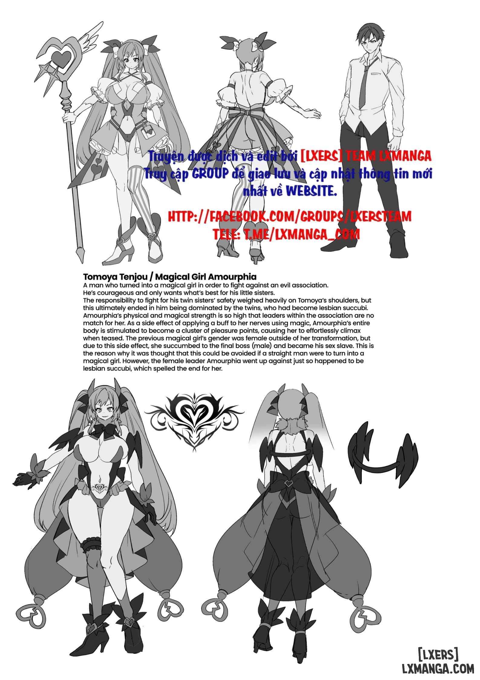 HentaiVN.net - Ảnh 50 - Gender Bending Magical Girl vs Lesbian Succubi - Oneshot