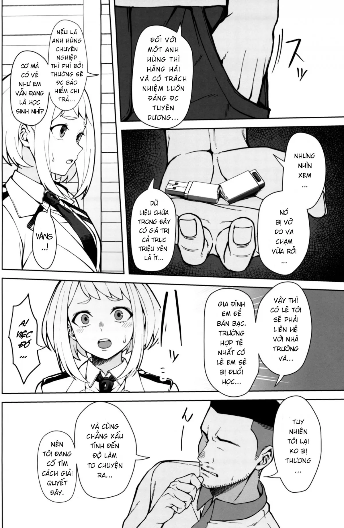 HentaiVN.net - Ảnh 3 - Pathetic Heroism - Oneshot