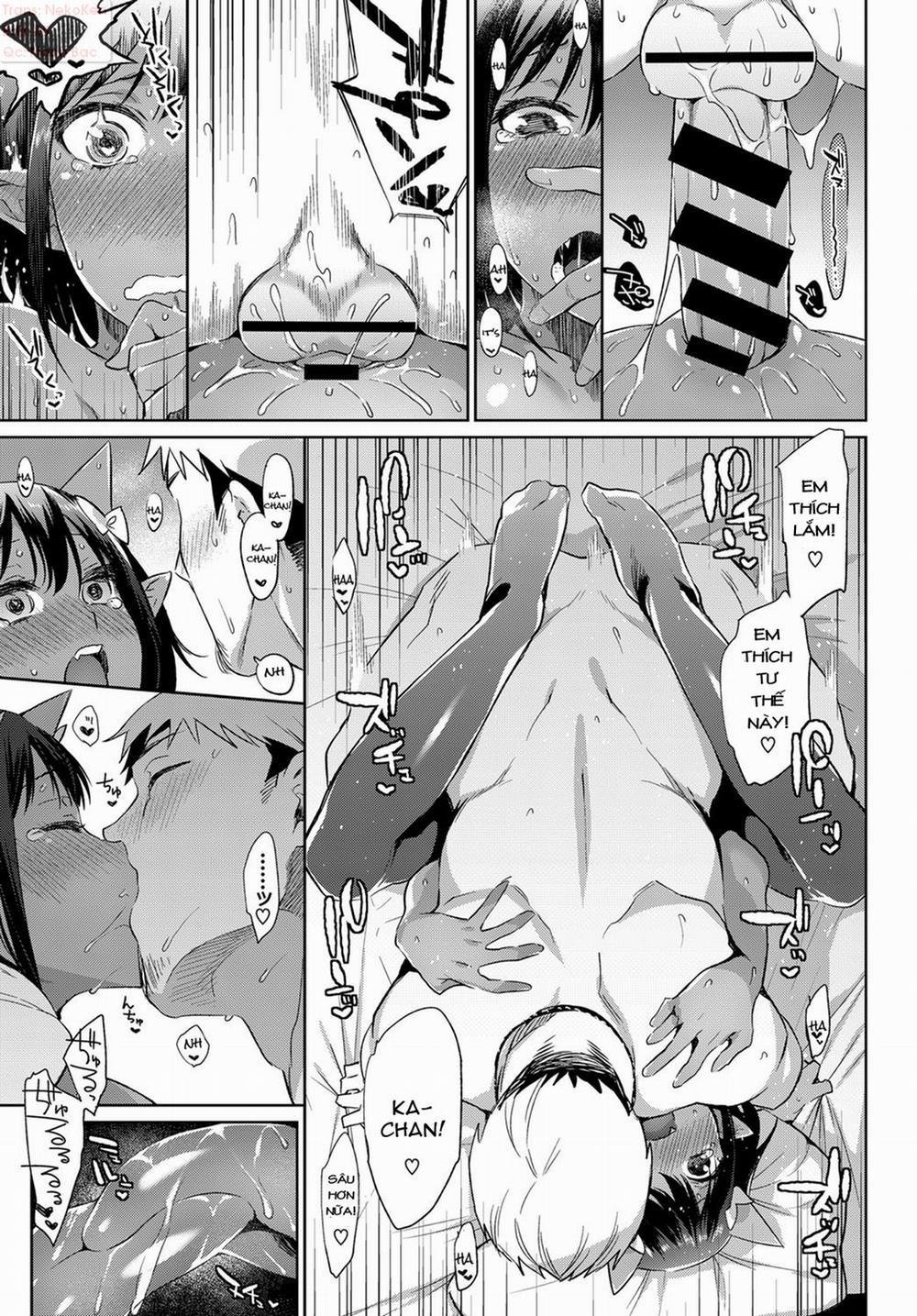HentaiVN.net - Ảnh 18 - Oni và ông chú hút nhiều thuốc [Oni Dakedo Onnanoko!; I'm A Oni, But Girl!] - Oneshot