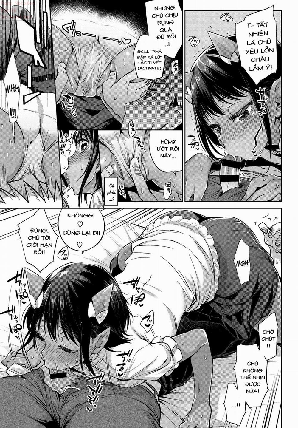 HentaiVN.net - Ảnh 8 - Oni và ông chú hút nhiều thuốc [Oni Dakedo Onnanoko!; I'm A Oni, But Girl!] - Oneshot