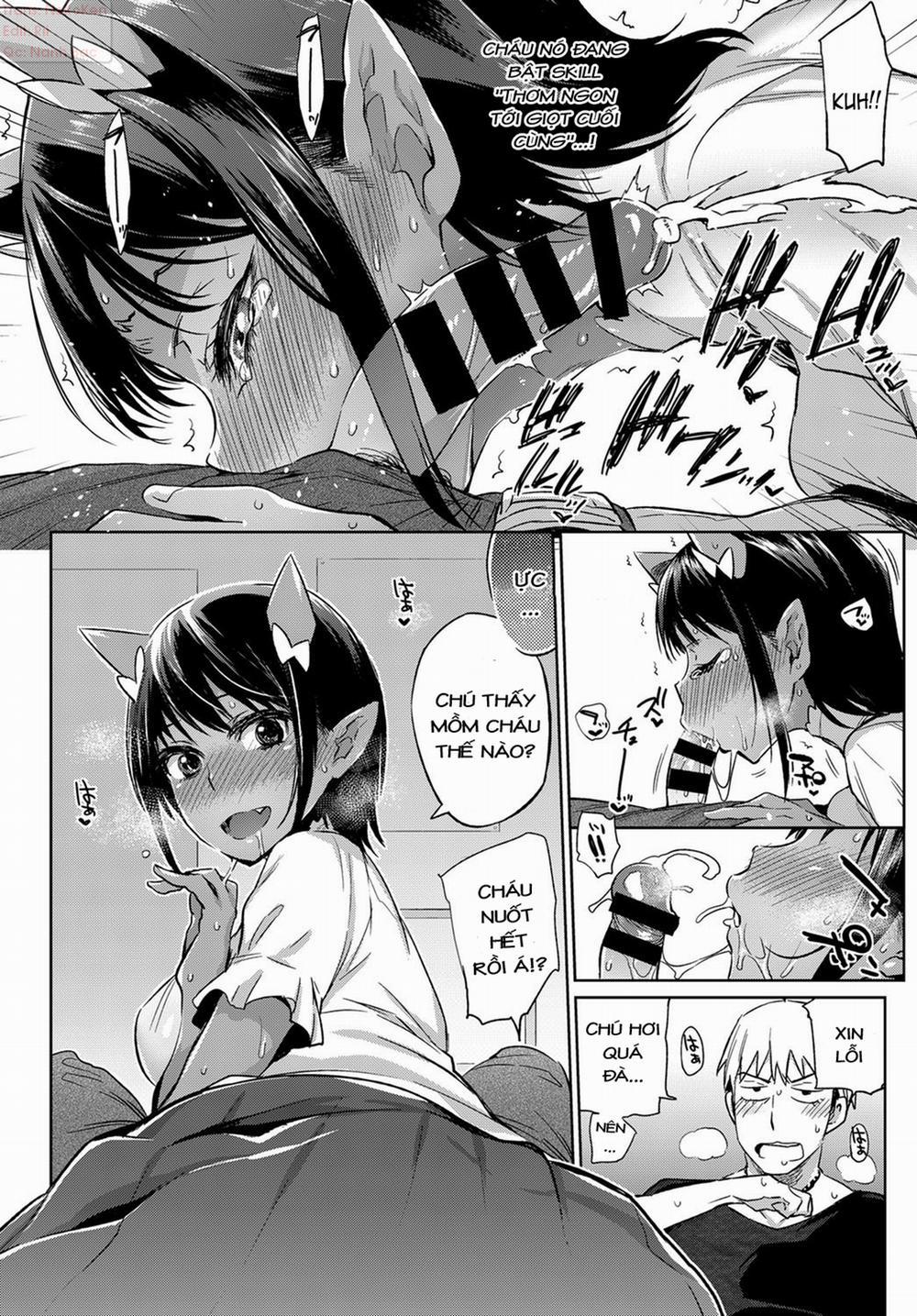 HentaiVN.net - Ảnh 9 - Oni và ông chú hút nhiều thuốc [Oni Dakedo Onnanoko!; I'm A Oni, But Girl!] - Oneshot