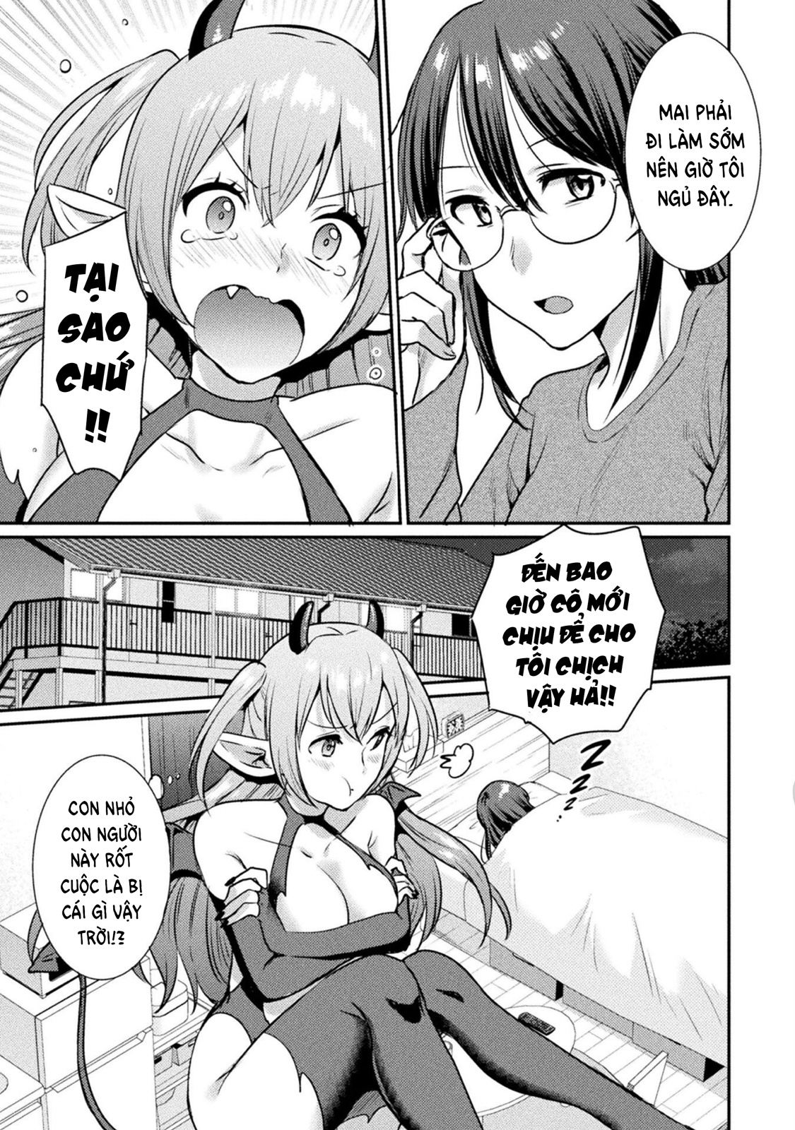 HentaiVN.net - Ảnh 4 - Nỗi U sầu của Succubus-chan - Oneshot