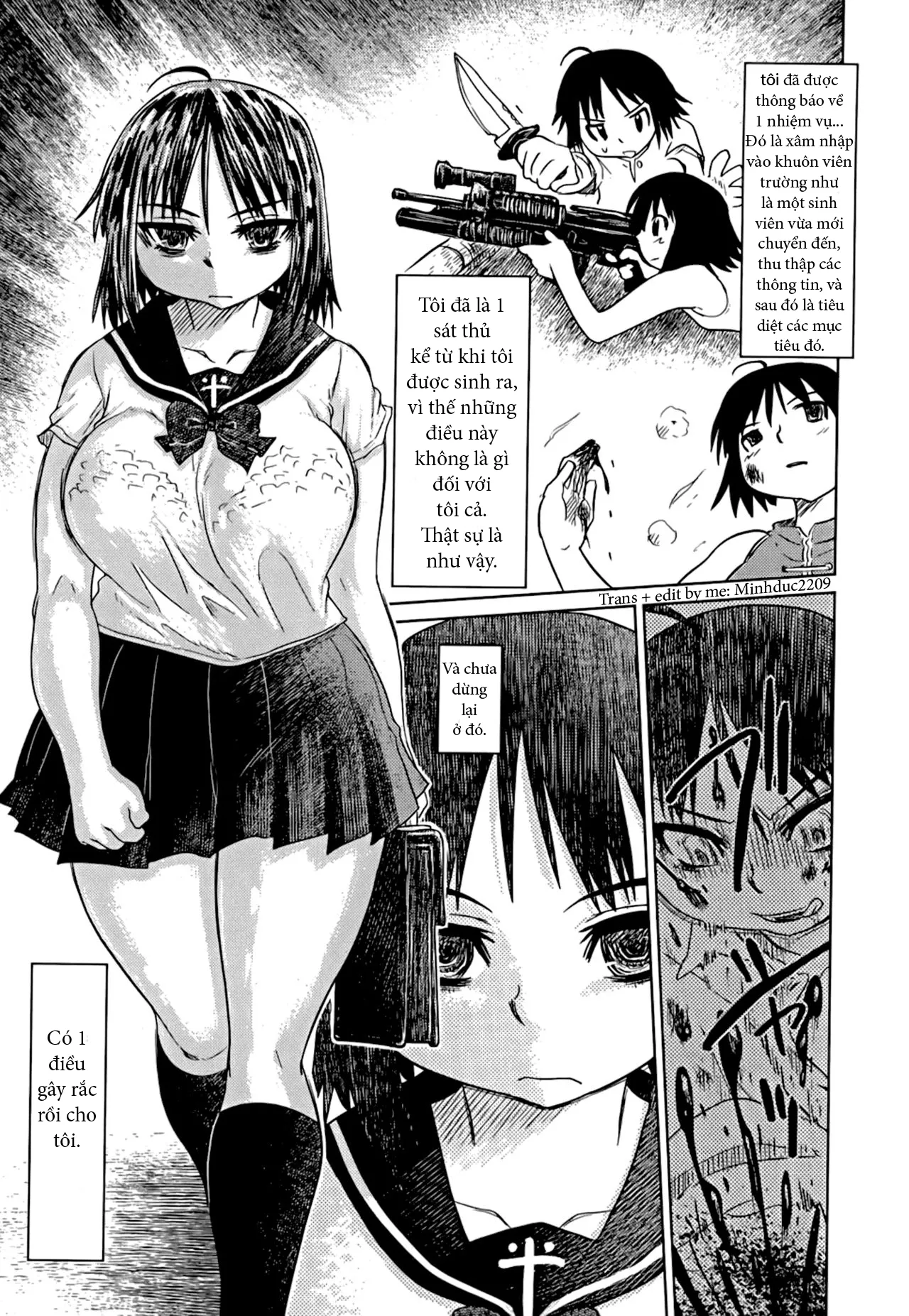 HentaiVN.net - Ảnh 5 - Nare no Hate, Mesubuta [You Reap what you Sow, Bitch!; 成れの果て、雌豚] - Chap 1 - Old enough to get the irony.