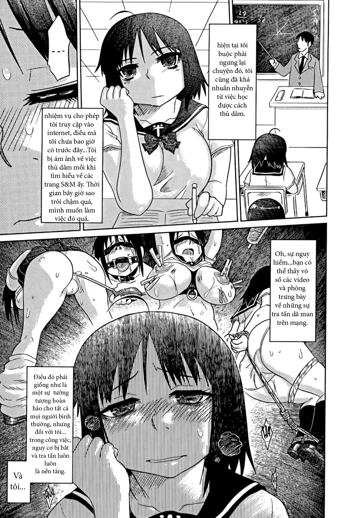 HentaiVN.net - Ảnh 7 - Nare no Hate, Mesubuta [You Reap what you Sow, Bitch!; 成れの果て、雌豚] - Chap 1 - Old enough to get the irony.