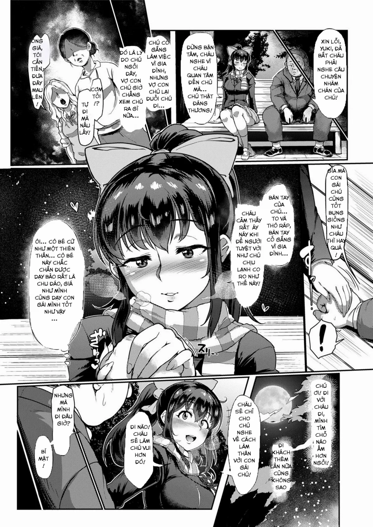 HentaiVN.net - Ảnh 3 - Yuki to Ojisan - Oneshot