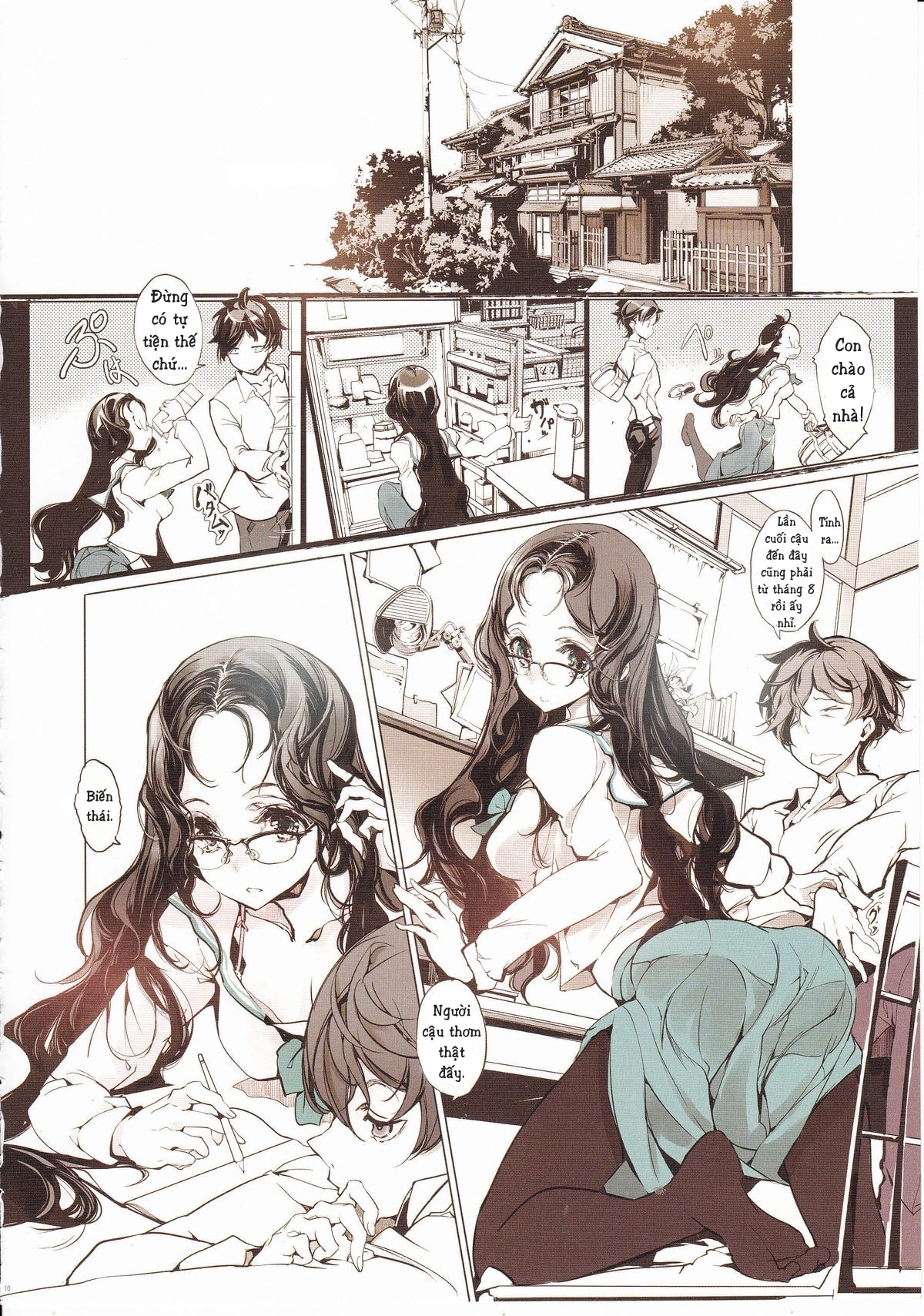HentaiVN.net - Ảnh 12 - Cô gái quen thuộc - Oneshot