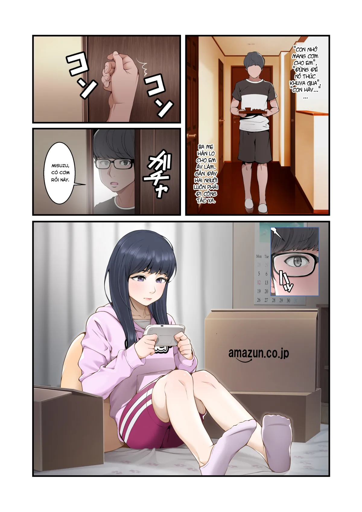 HentaiVN.net - Ảnh 3 - Misuzu no heya [Chuyện phòng Misuzu] - Chap 1