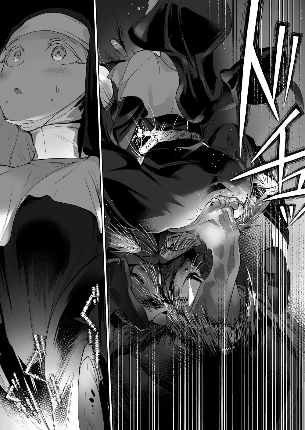 HentaiVN.net - Ảnh 4 - Tình Yêu Của Em Dành Cho Chúa! [受胎告恥] - Oneshot