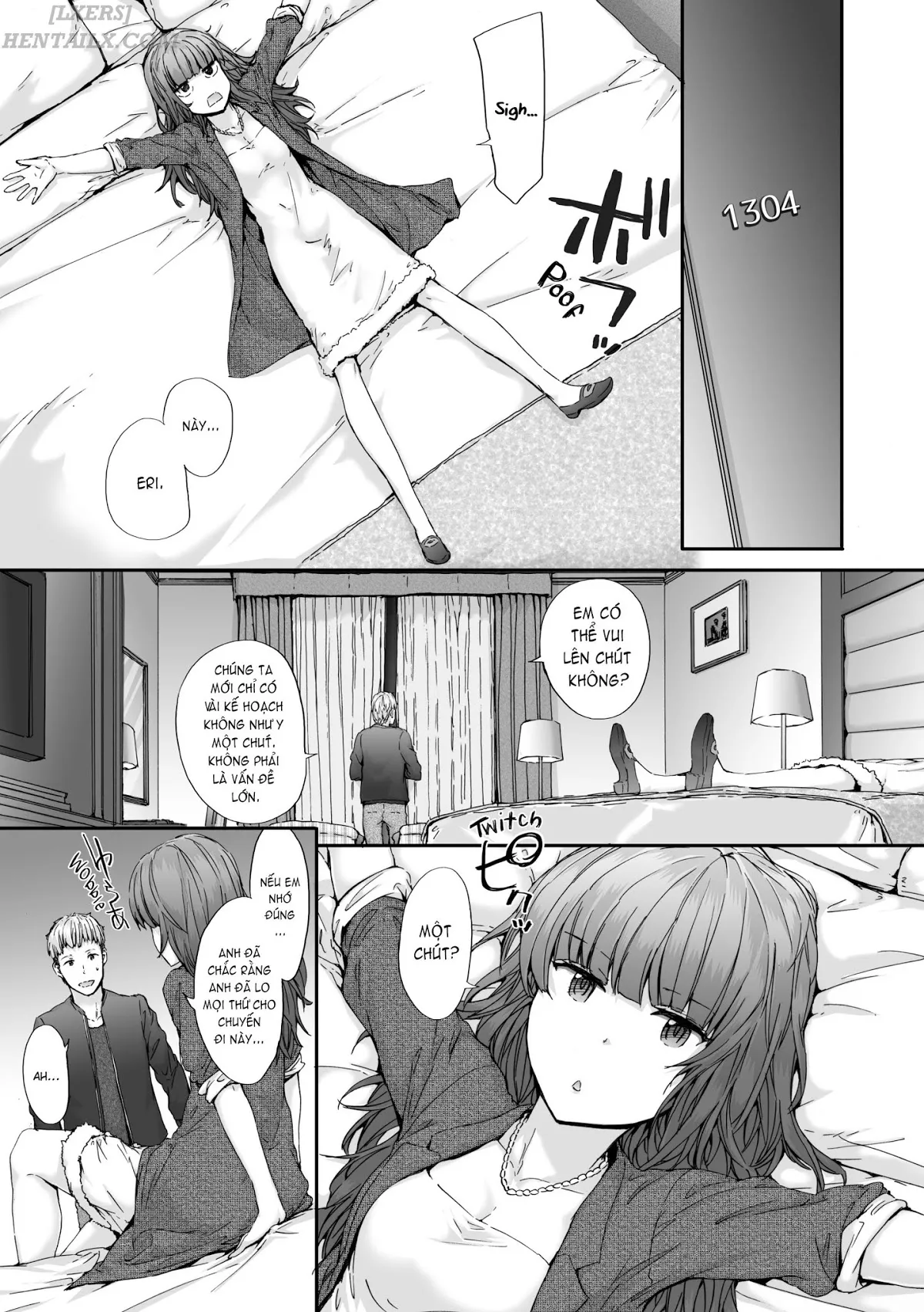 HentaiVN.net - Ảnh 4 - Grand Hotel Life [Comic Kairakuten 2018-02] - Chap 2