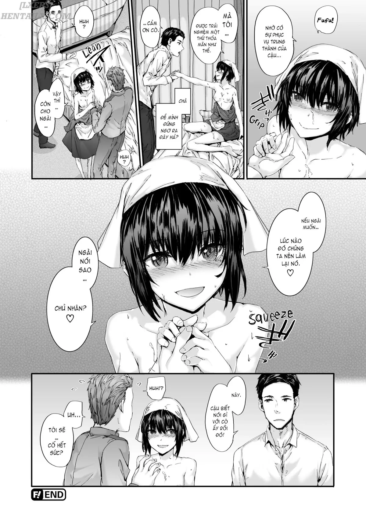 HentaiVN.net - Ảnh 21 - Grand Hotel Life [Comic Kairakuten 2018-02] - Chap 5