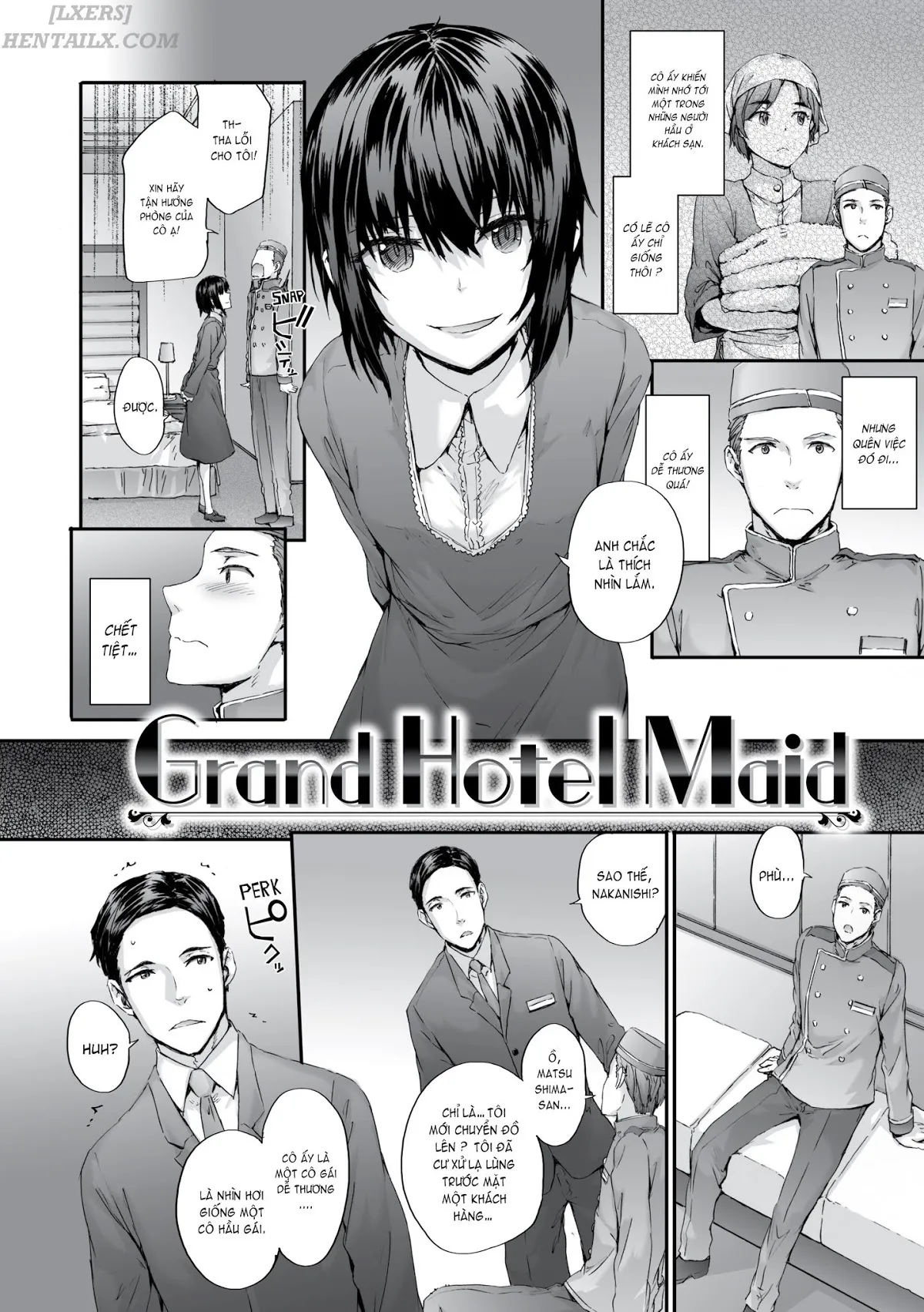 HentaiVN.net - Ảnh 3 - Grand Hotel Life [Comic Kairakuten 2018-02] - Chap 5