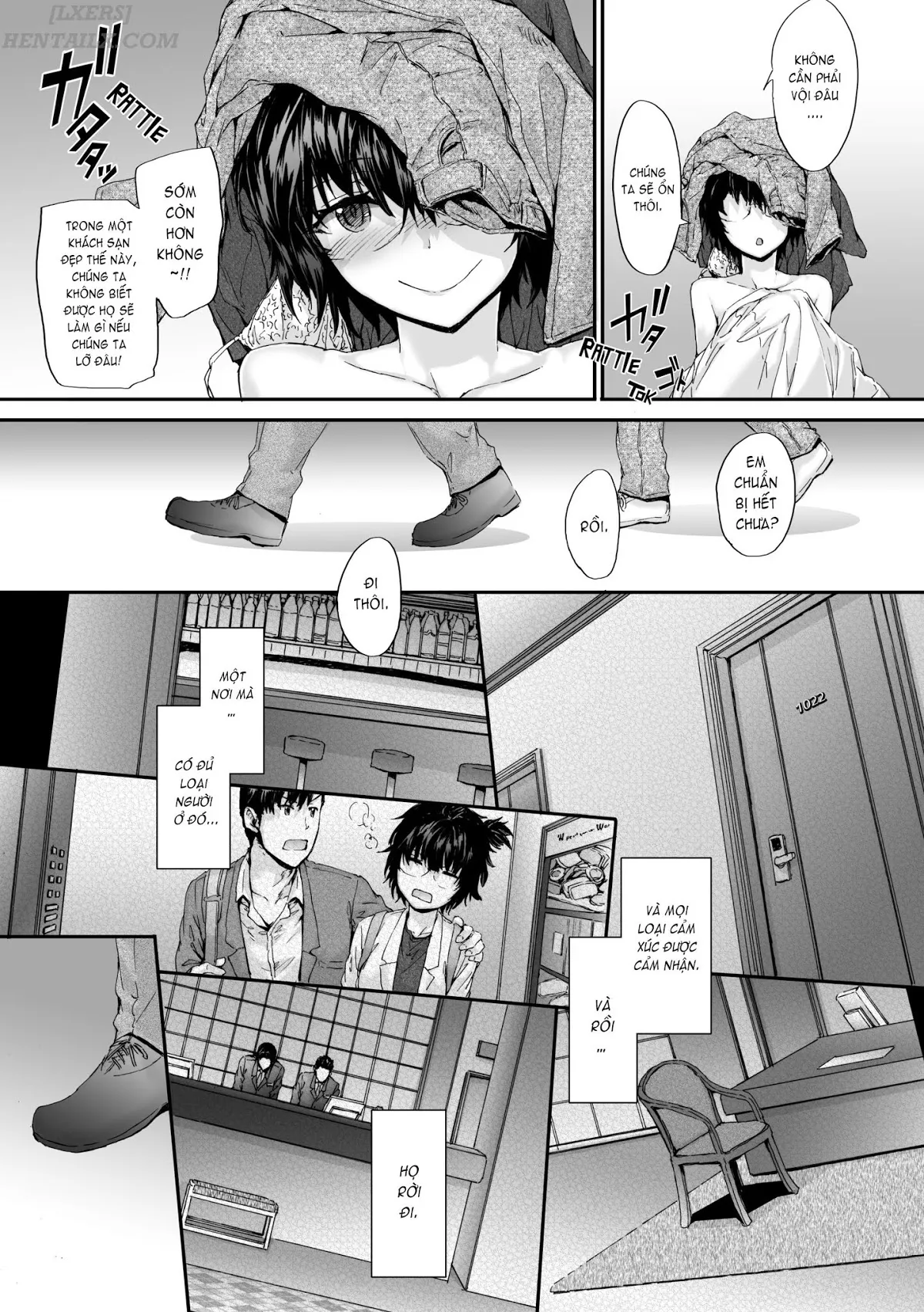 HentaiVN.net - Ảnh 22 - Grand Hotel Life [Comic Kairakuten 2018-02] - Chap 6