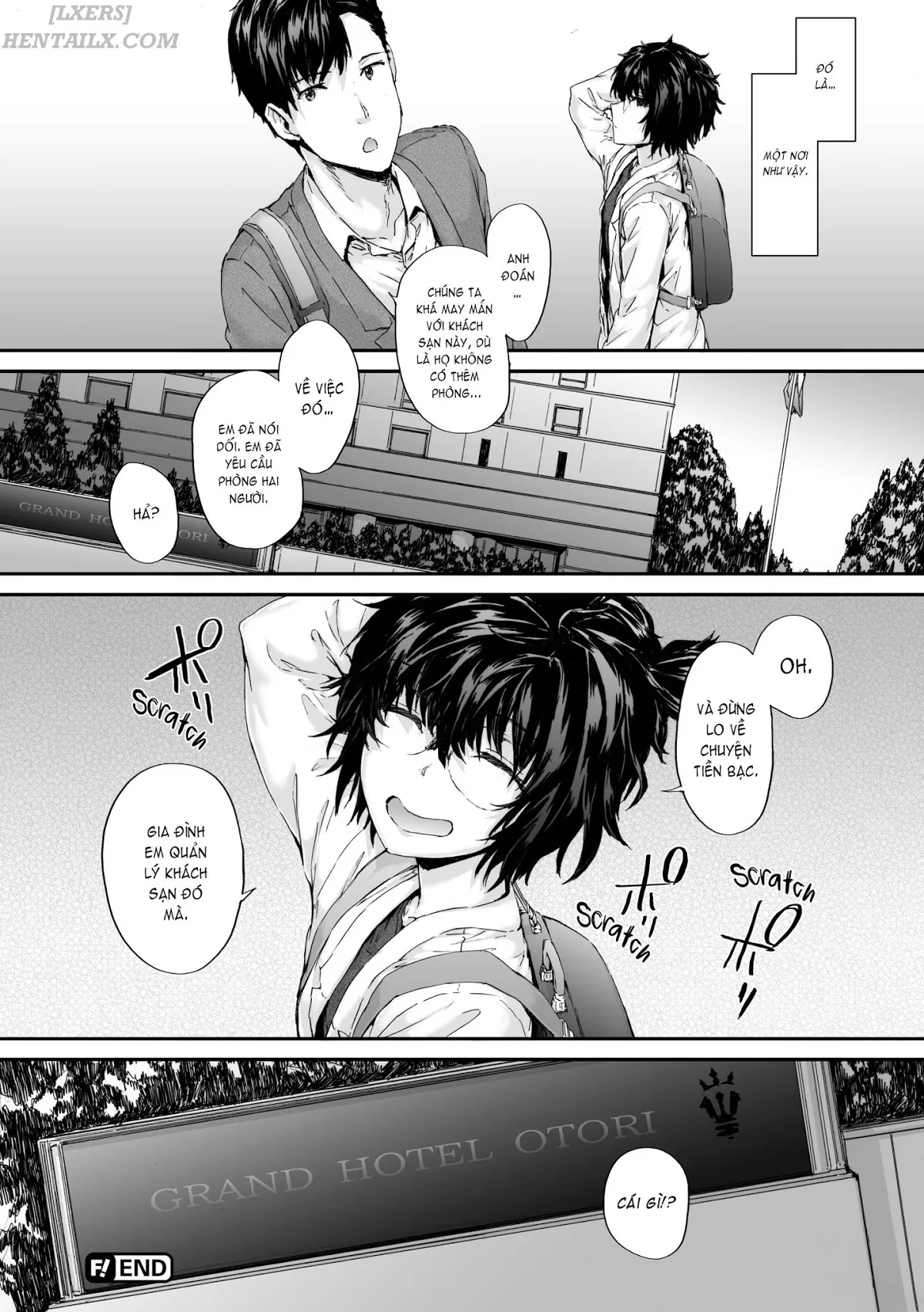 HentaiVN.net - Ảnh 23 - Grand Hotel Life [Comic Kairakuten 2018-02] - Chap 6