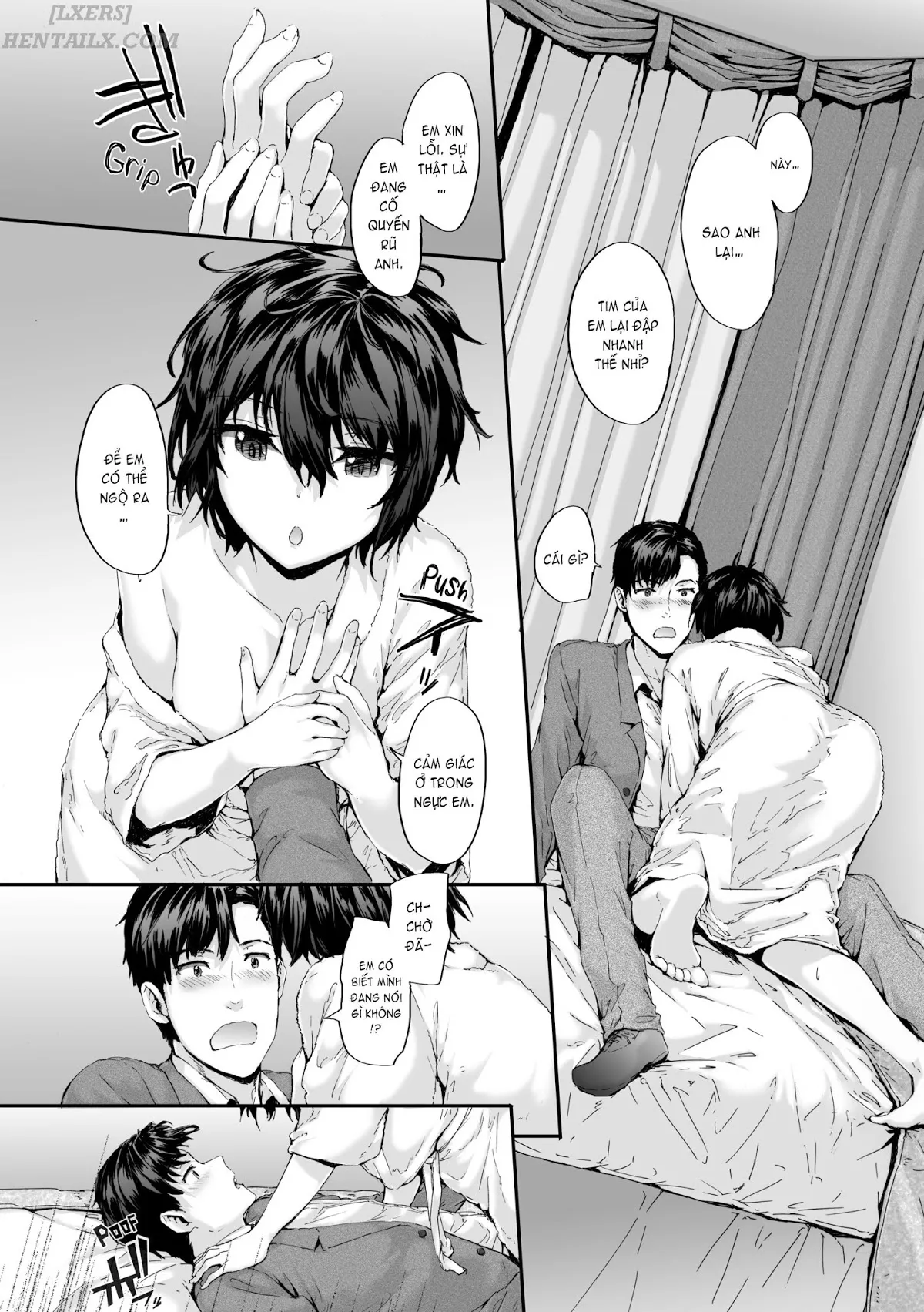 HentaiVN.net - Ảnh 7 - Grand Hotel Life [Comic Kairakuten 2018-02] - Chap 6