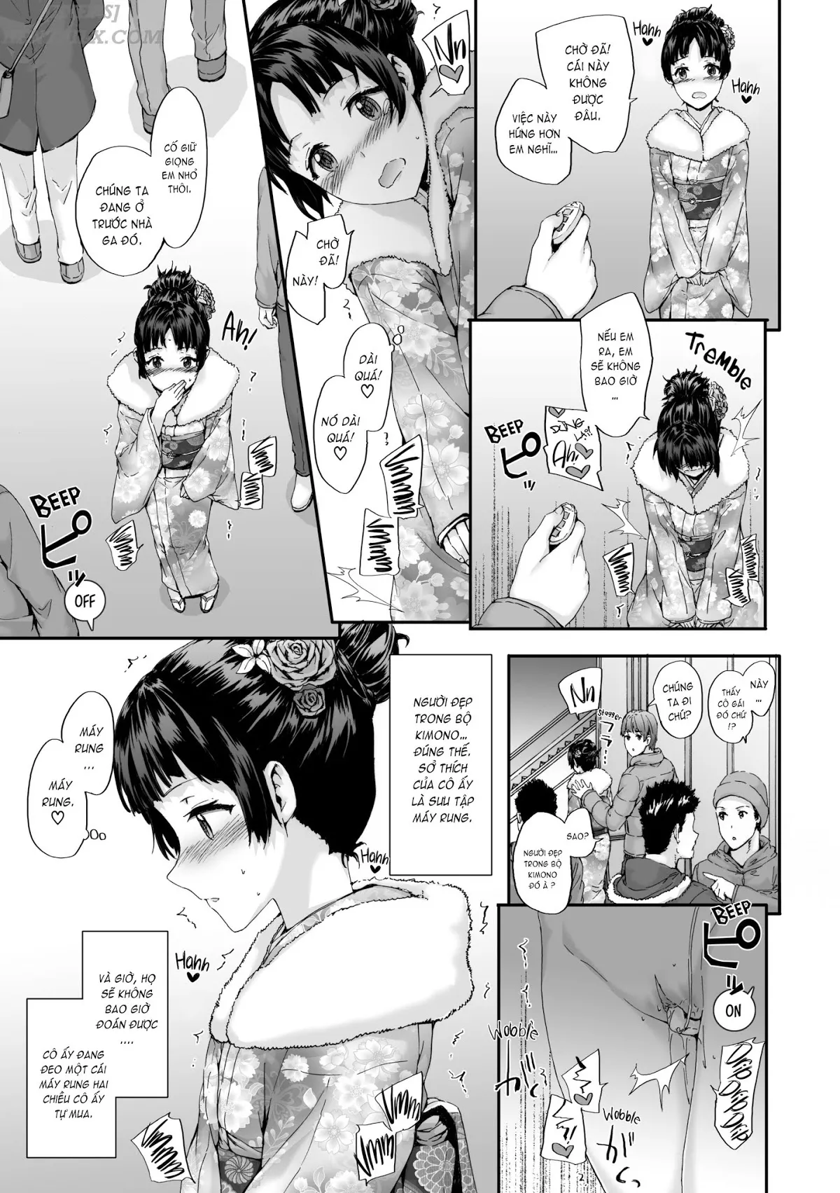 HentaiVN.net - Ảnh 12 - Grand Hotel Life [Comic Kairakuten 2018-02] - Chap 10