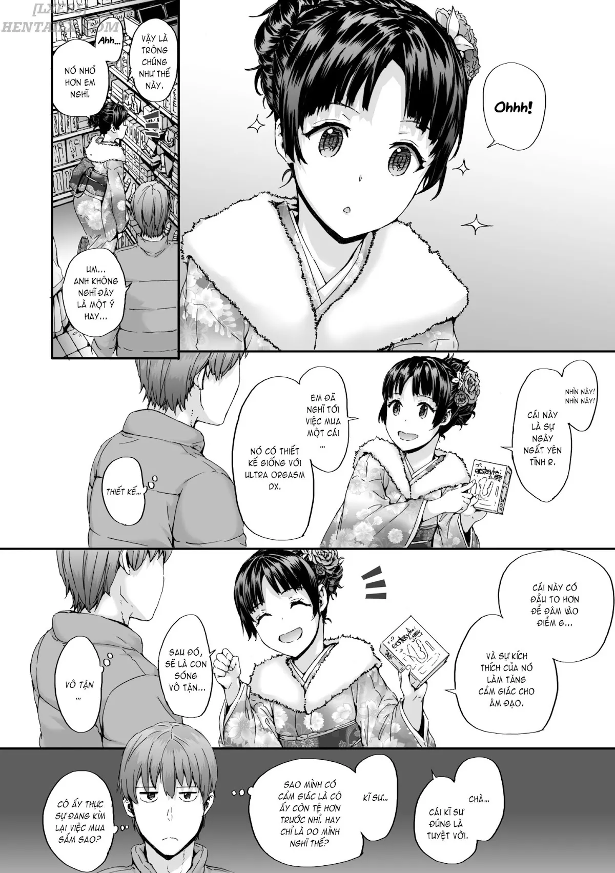 HentaiVN.net - Ảnh 5 - Grand Hotel Life [Comic Kairakuten 2018-02] - Chap 10
