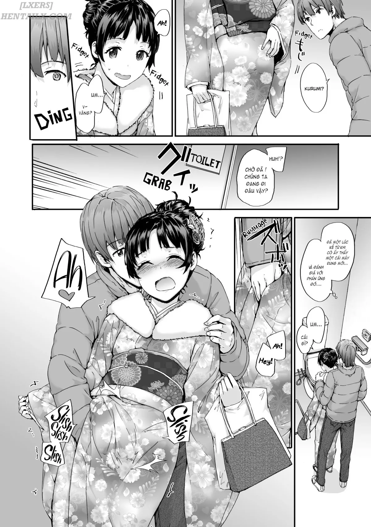 HentaiVN.net - Ảnh 7 - Grand Hotel Life [Comic Kairakuten 2018-02] - Chap 10