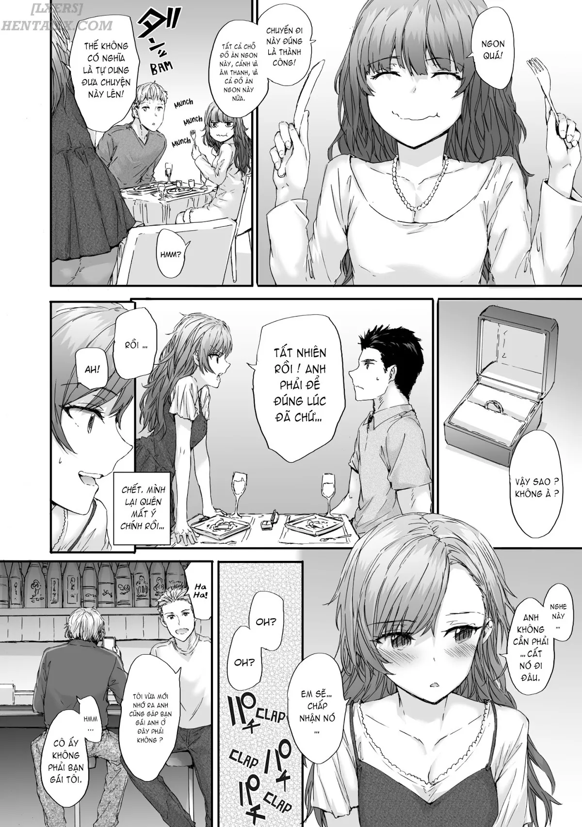 HentaiVN.net - Ảnh 3 - Grand Hotel Life [Comic Kairakuten 2018-02] - Chap 11 [End]