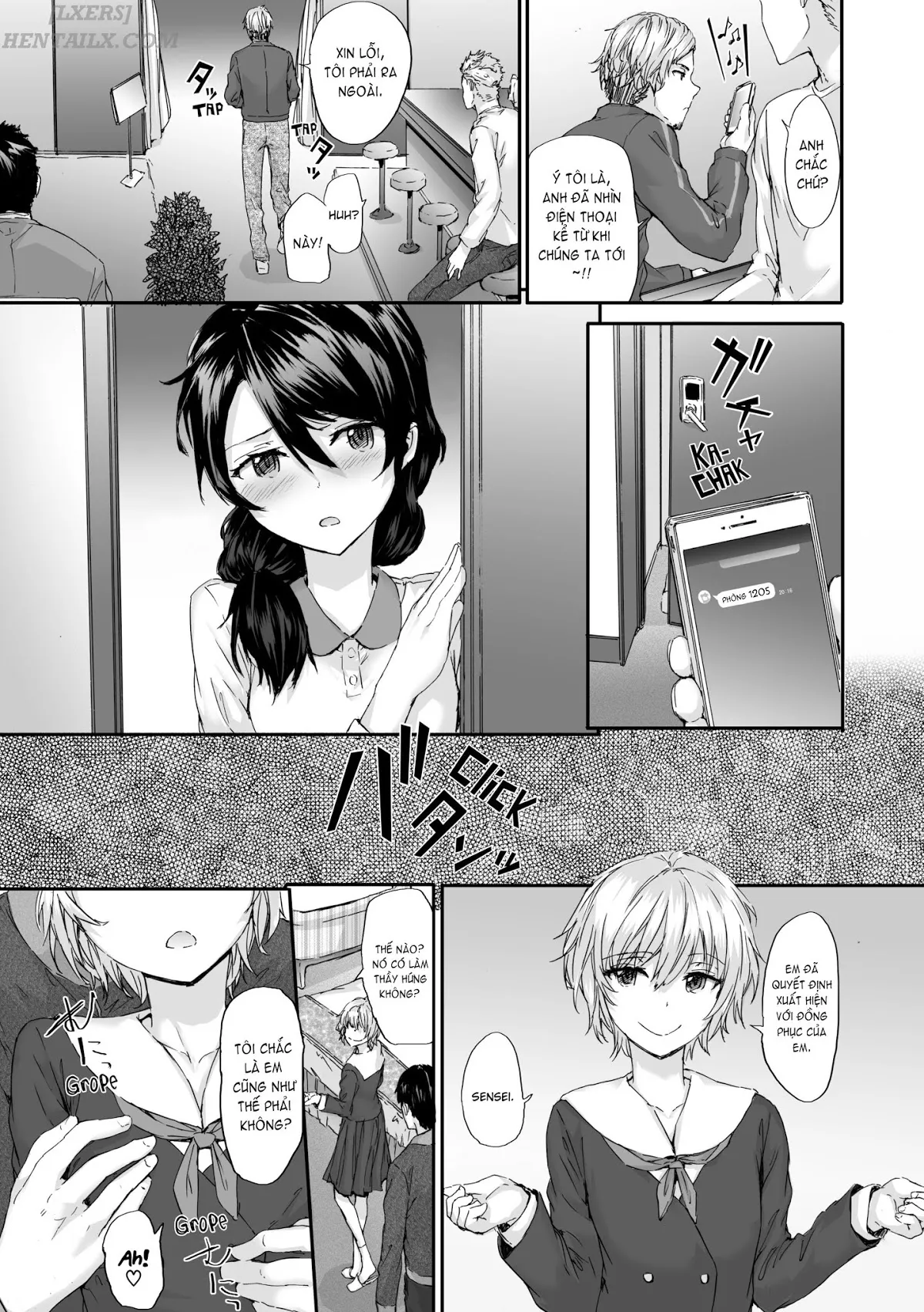 HentaiVN.net - Ảnh 4 - Grand Hotel Life [Comic Kairakuten 2018-02] - Chap 11 [End]