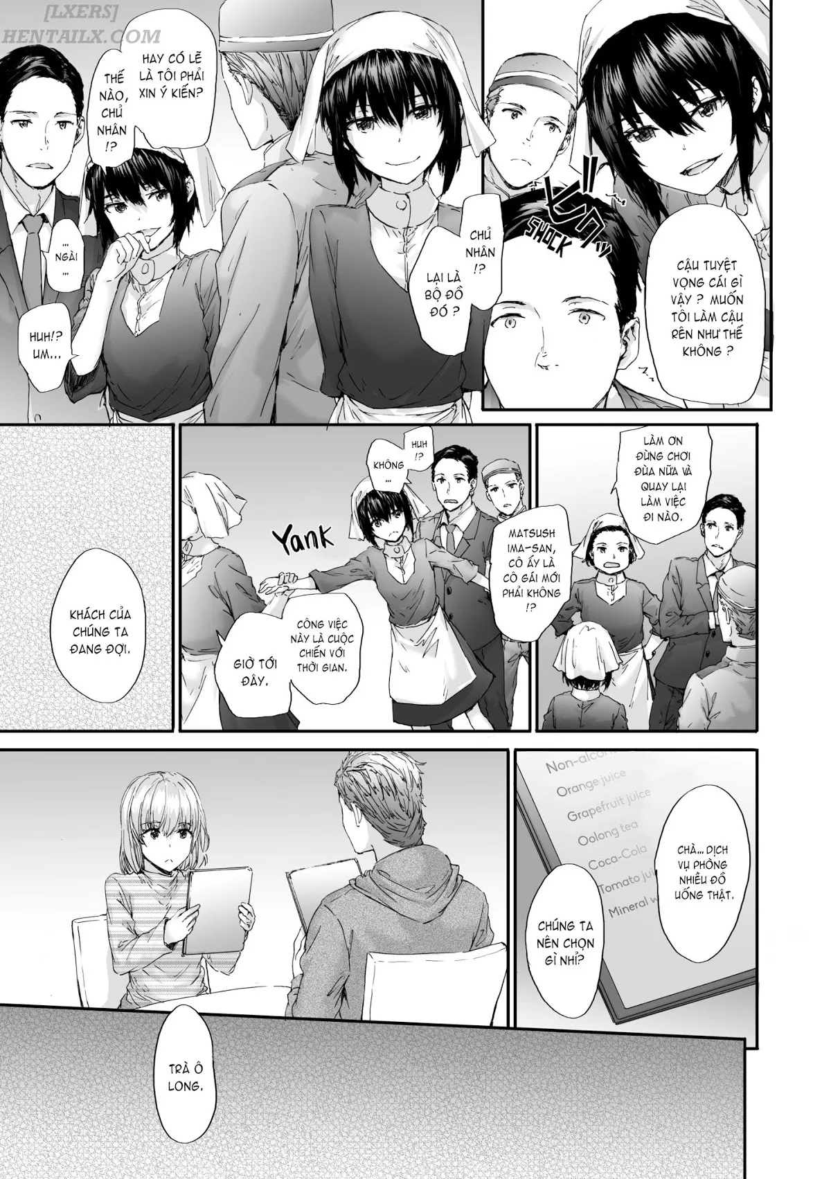 HentaiVN.net - Ảnh 6 - Grand Hotel Life [Comic Kairakuten 2018-02] - Chap 11 [End]