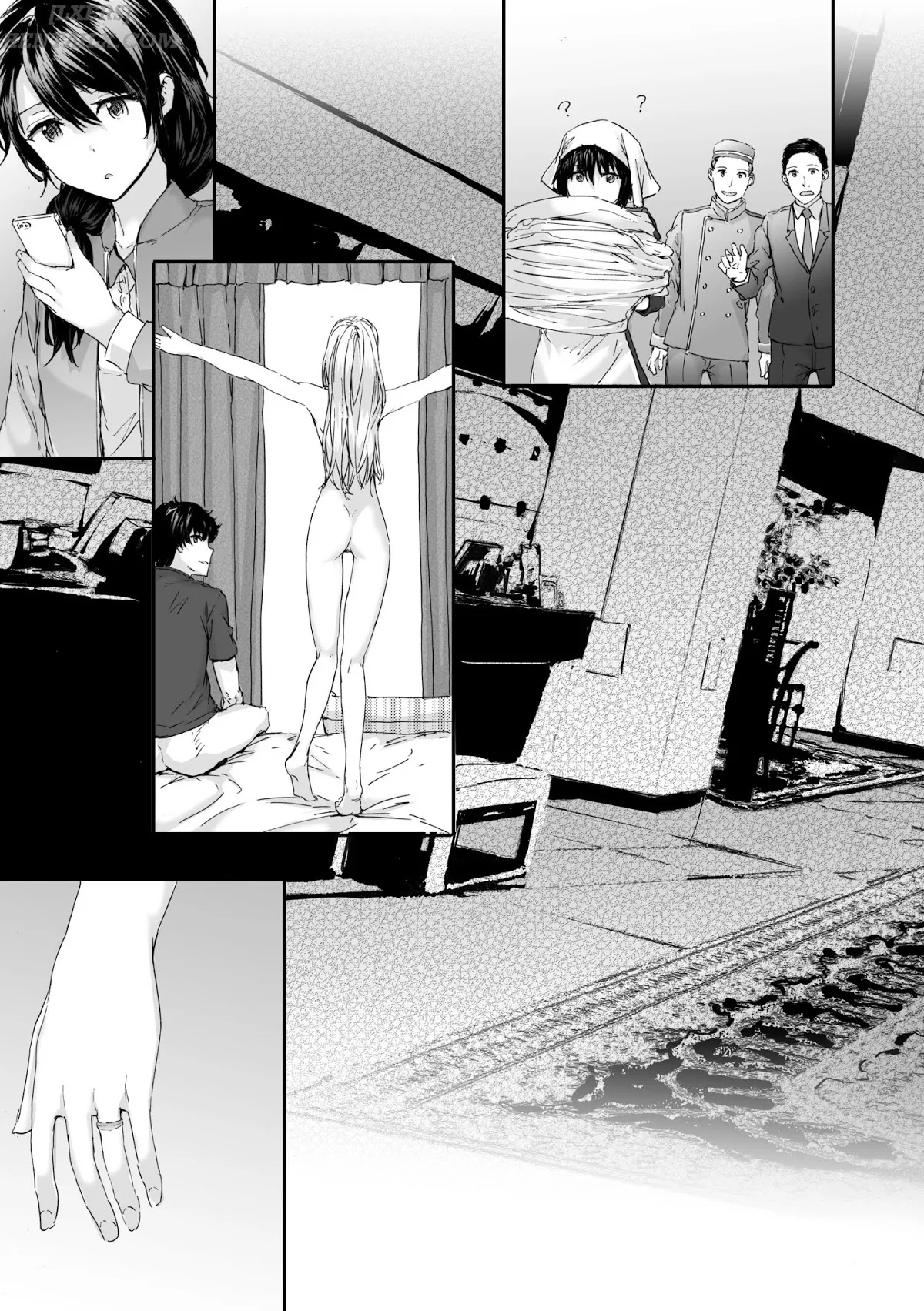 HentaiVN.net - Ảnh 8 - Grand Hotel Life [Comic Kairakuten 2018-02] - Chap 11 [End]
