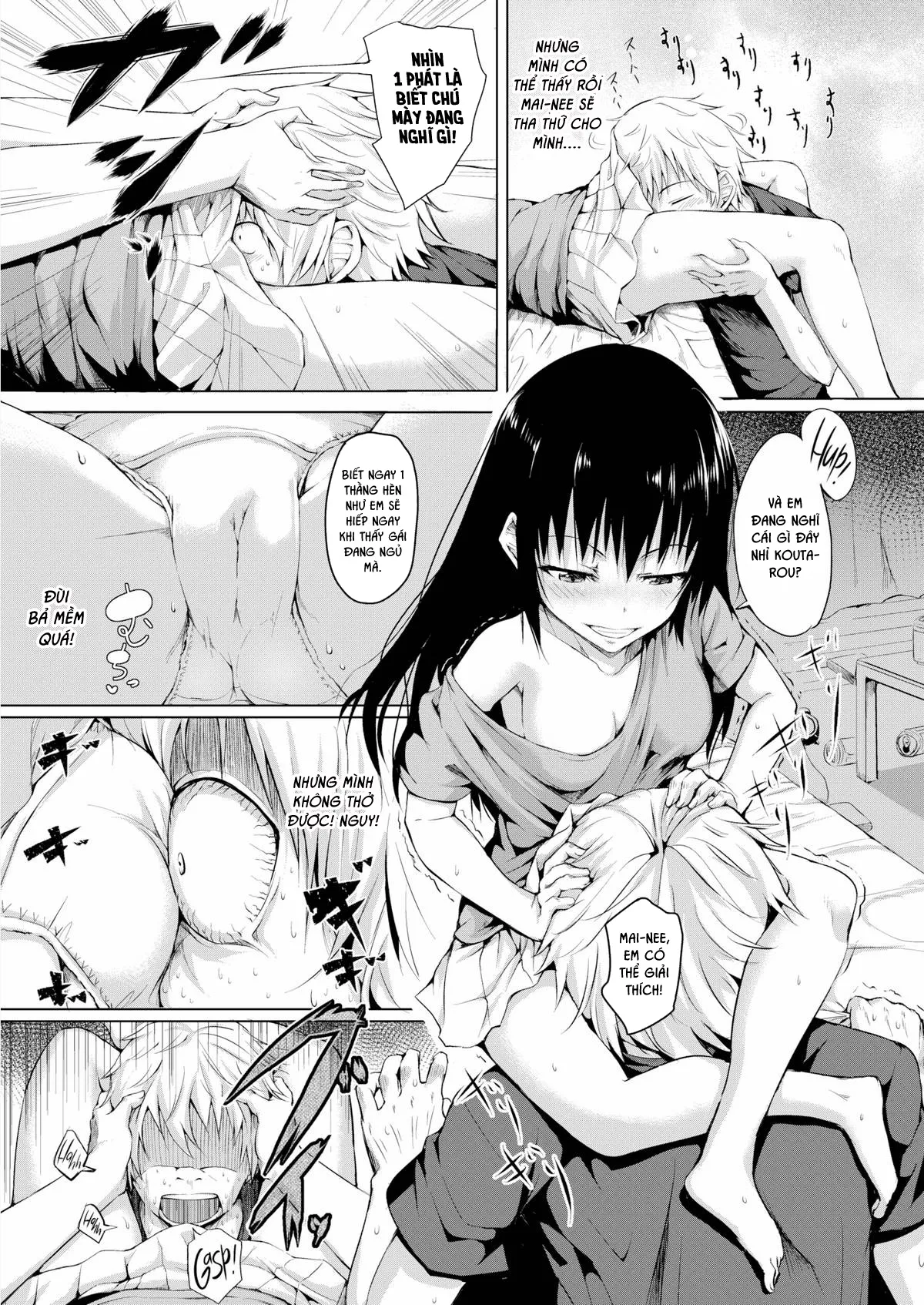 HentaiVN.net - Ảnh 10 - Hấp diêm con quái thú xinh đẹp đang ngủ [Beautiful Beast] - Chap 1