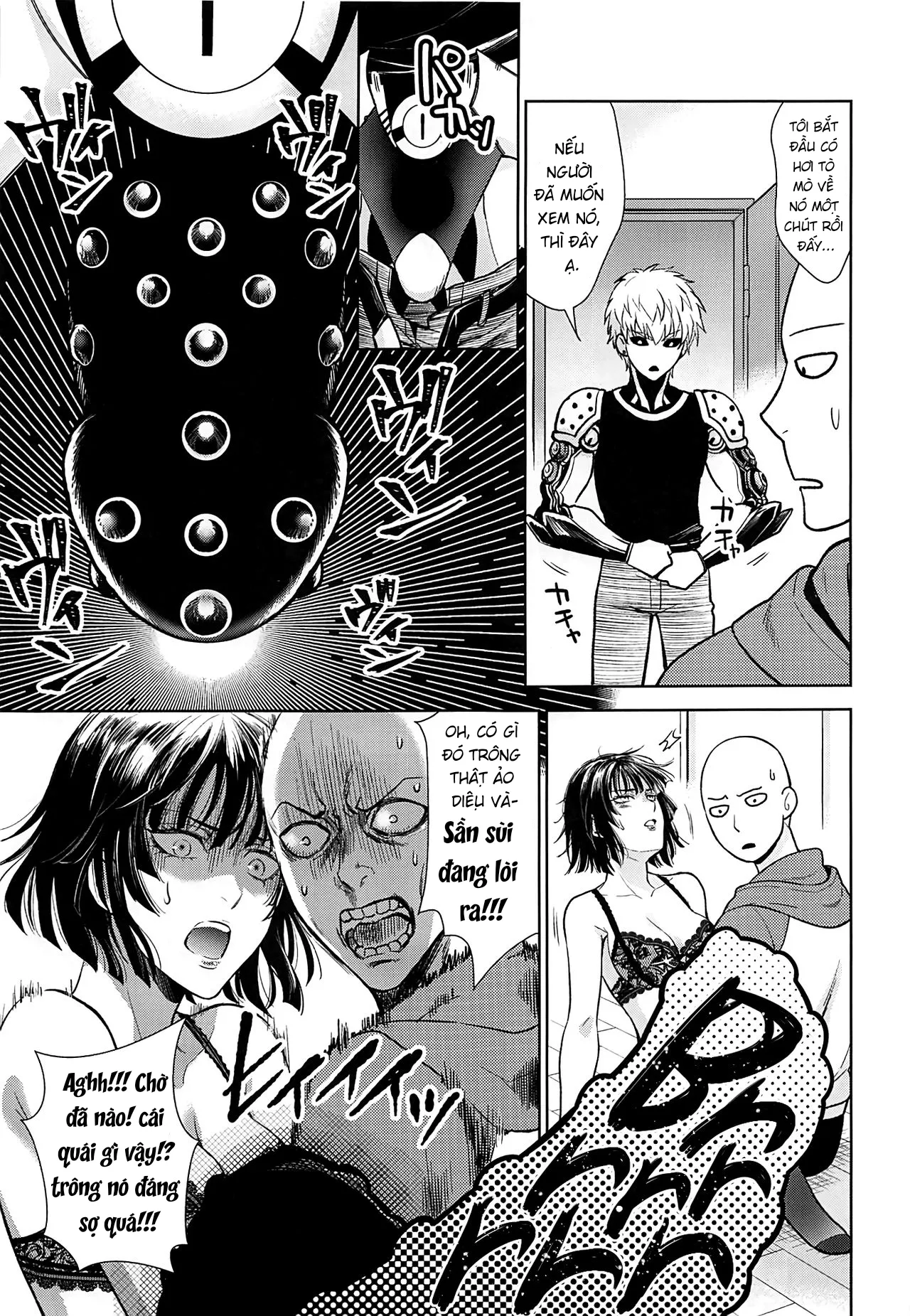 HentaiVN.net - Ảnh 24 - Dâm Dục Hóa!♥(One Punch Man) [Ecchi→Ero] - Một Lốc...(˵ ͡° ͜ʖ ͡°˵)