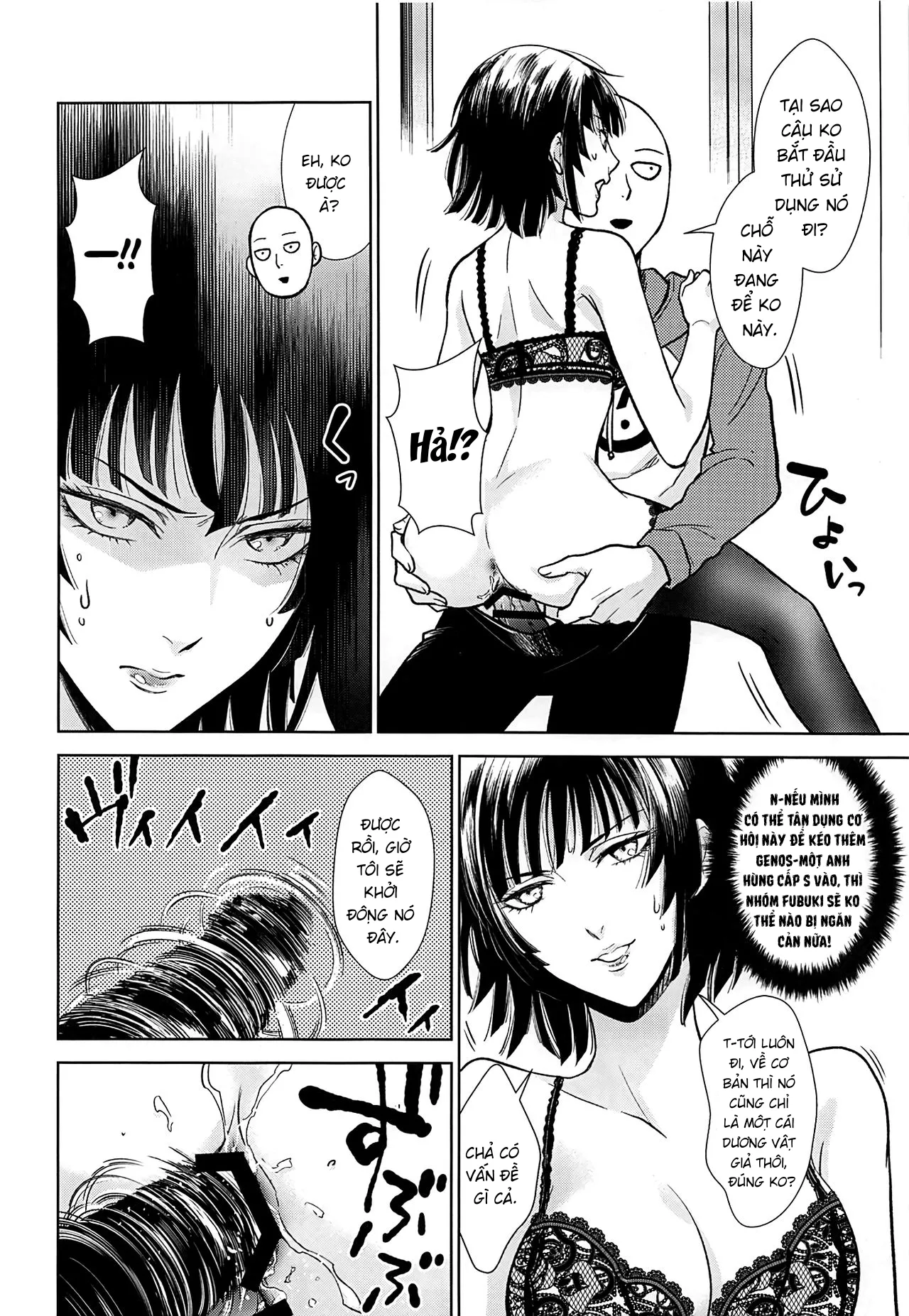 HentaiVN.net - Ảnh 25 - Dâm Dục Hóa!♥(One Punch Man) [Ecchi→Ero] - Một Lốc...(˵ ͡° ͜ʖ ͡°˵)