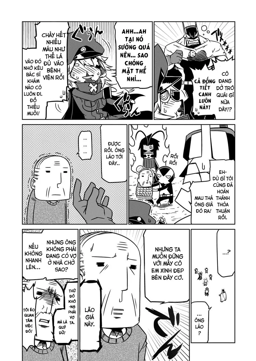 HentaiVN.net - Ảnh 6 - Zannen Jokanbu Black General-san - Chap 16