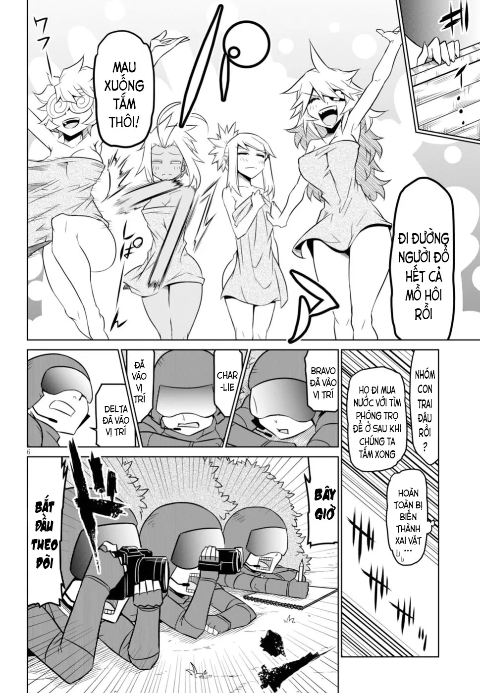 HentaiVN.net - Ảnh 6 - Zannen Jokanbu Black General-san - Chap 52