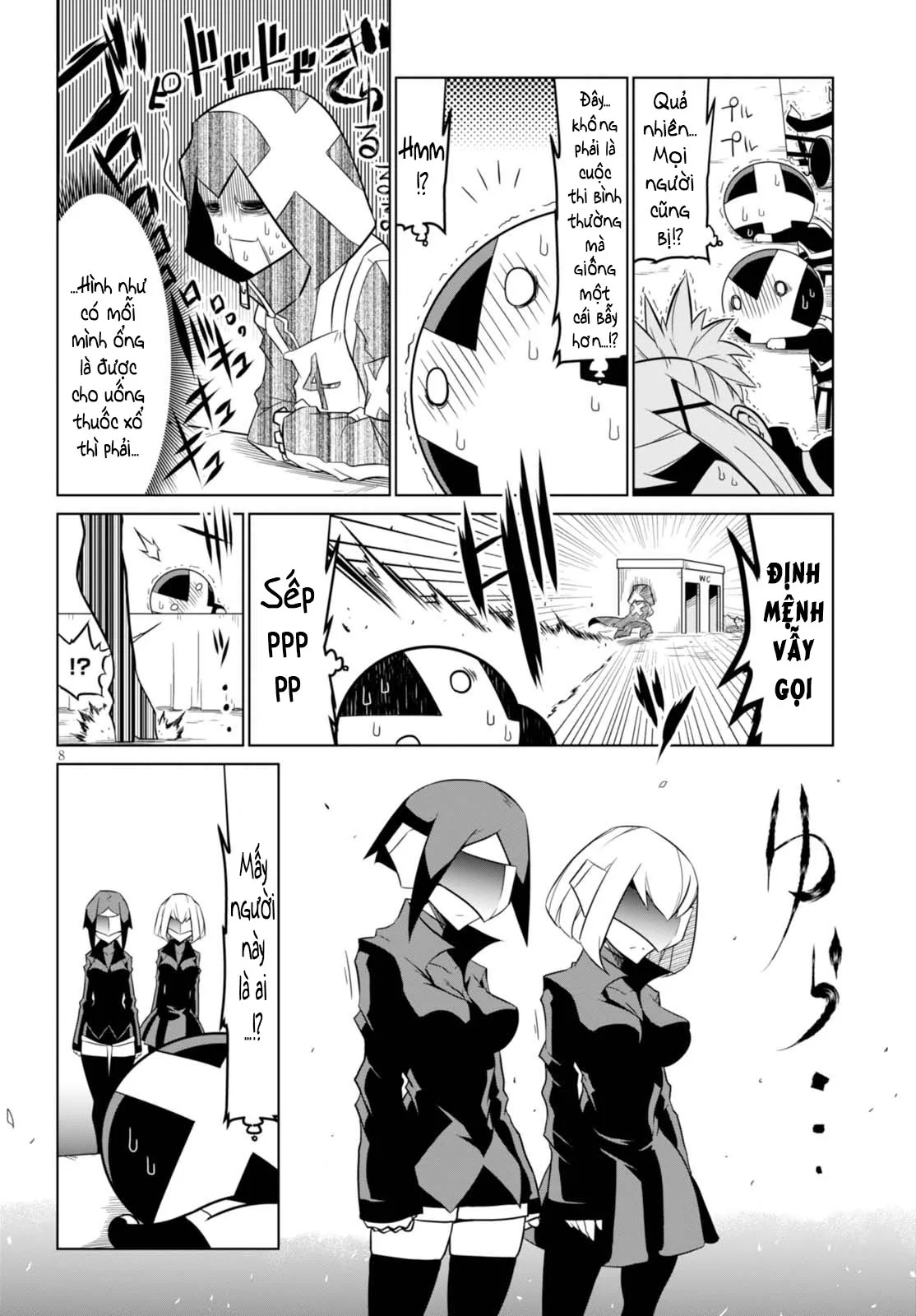 HentaiVN.net - Ảnh 8 - Zannen Jokanbu Black General-san - Chap 57