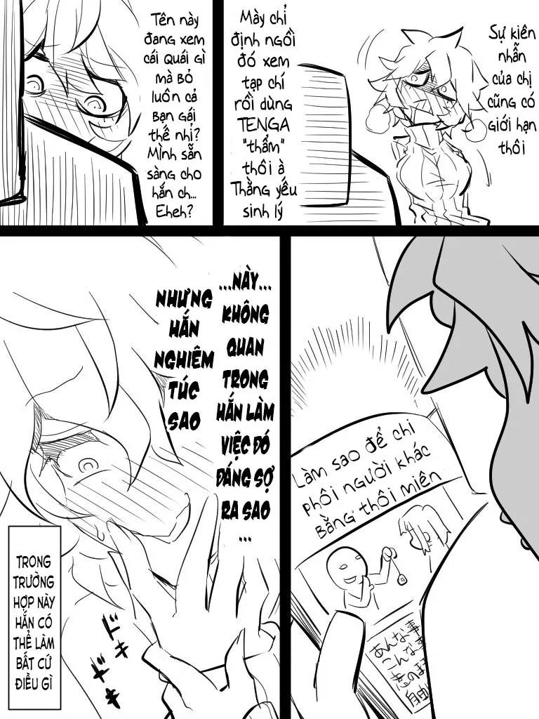 HentaiVN.net - Ảnh 3 - Zannen Jokanbu Black General-san - Ngoại truyện: Fuwari Rure-san