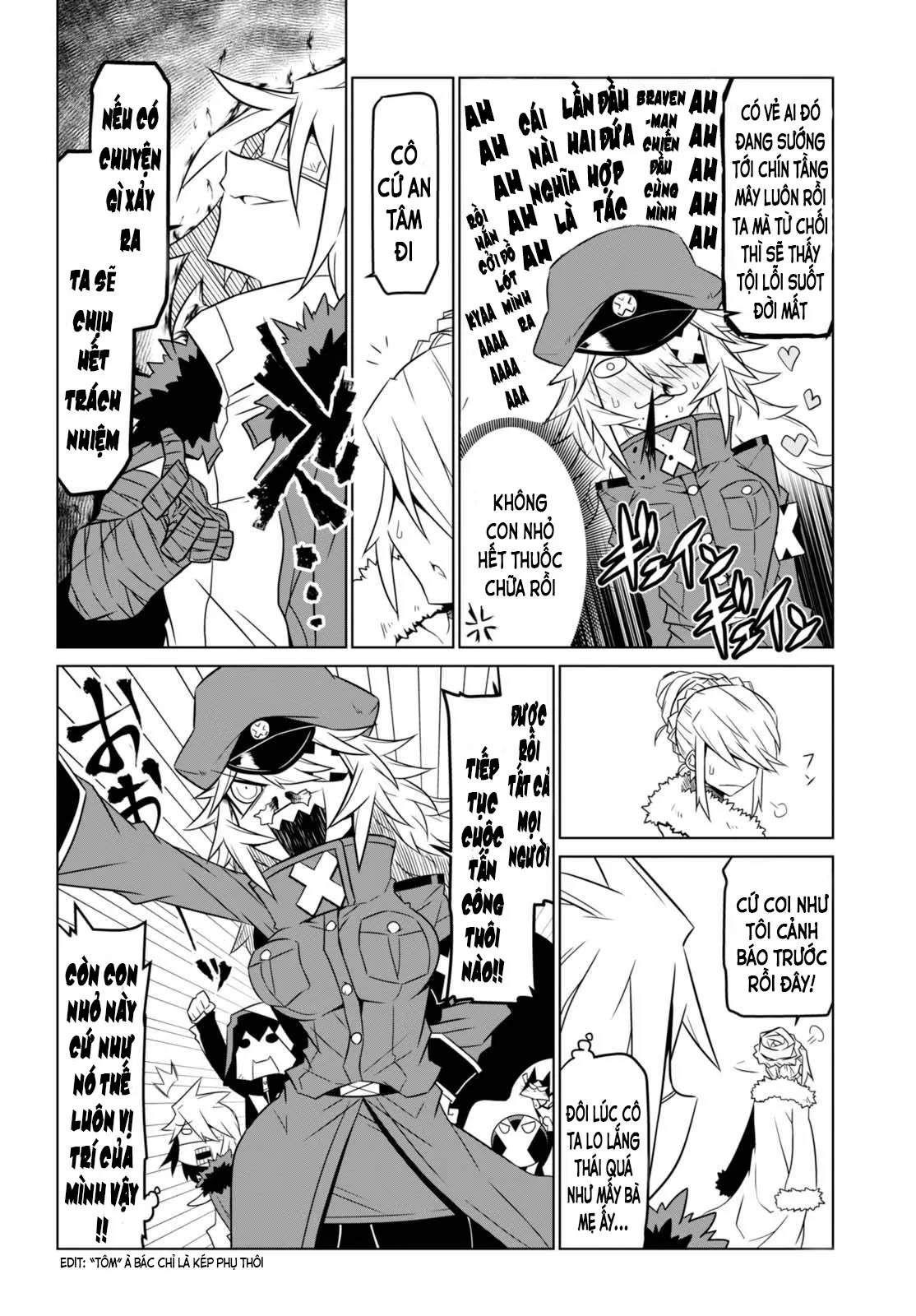 HentaiVN.net - Ảnh 8 - Zannen Jokanbu Black General-san - Chap 61 (1)
