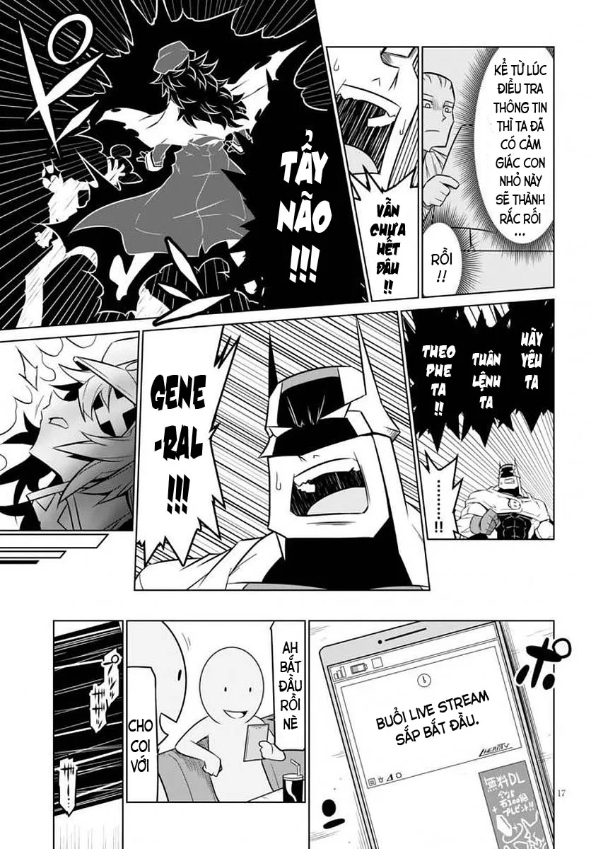 HentaiVN.net - Ảnh 9 - Zannen Jokanbu Black General-san - Chap 64 (2) : Trận chiến kết thúc