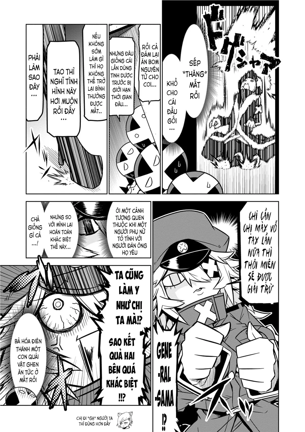 HentaiVN.net - Ảnh 9 - Zannen Jokanbu Black General-san - Chap 84