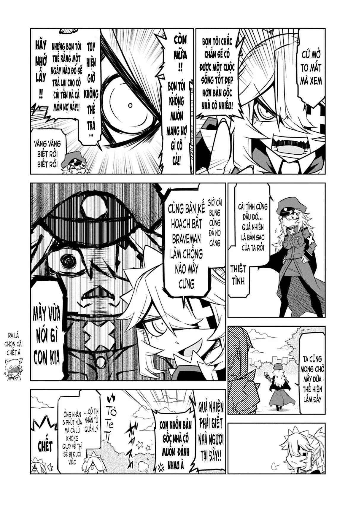 HentaiVN.net - Ảnh 9 - Zannen Jokanbu Black General-san - Chap 93.2